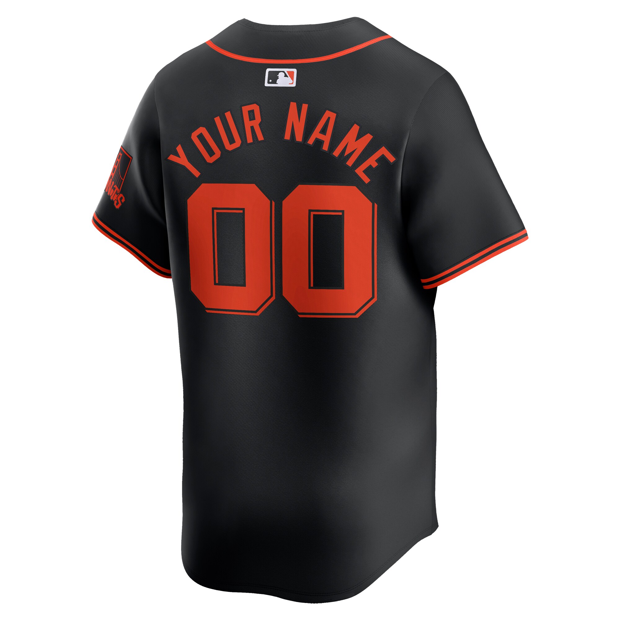San Francisco Giants   Alternate Limited Custom Jersey\u00c2\u00a0\u00e2\u20ac\u201c Black