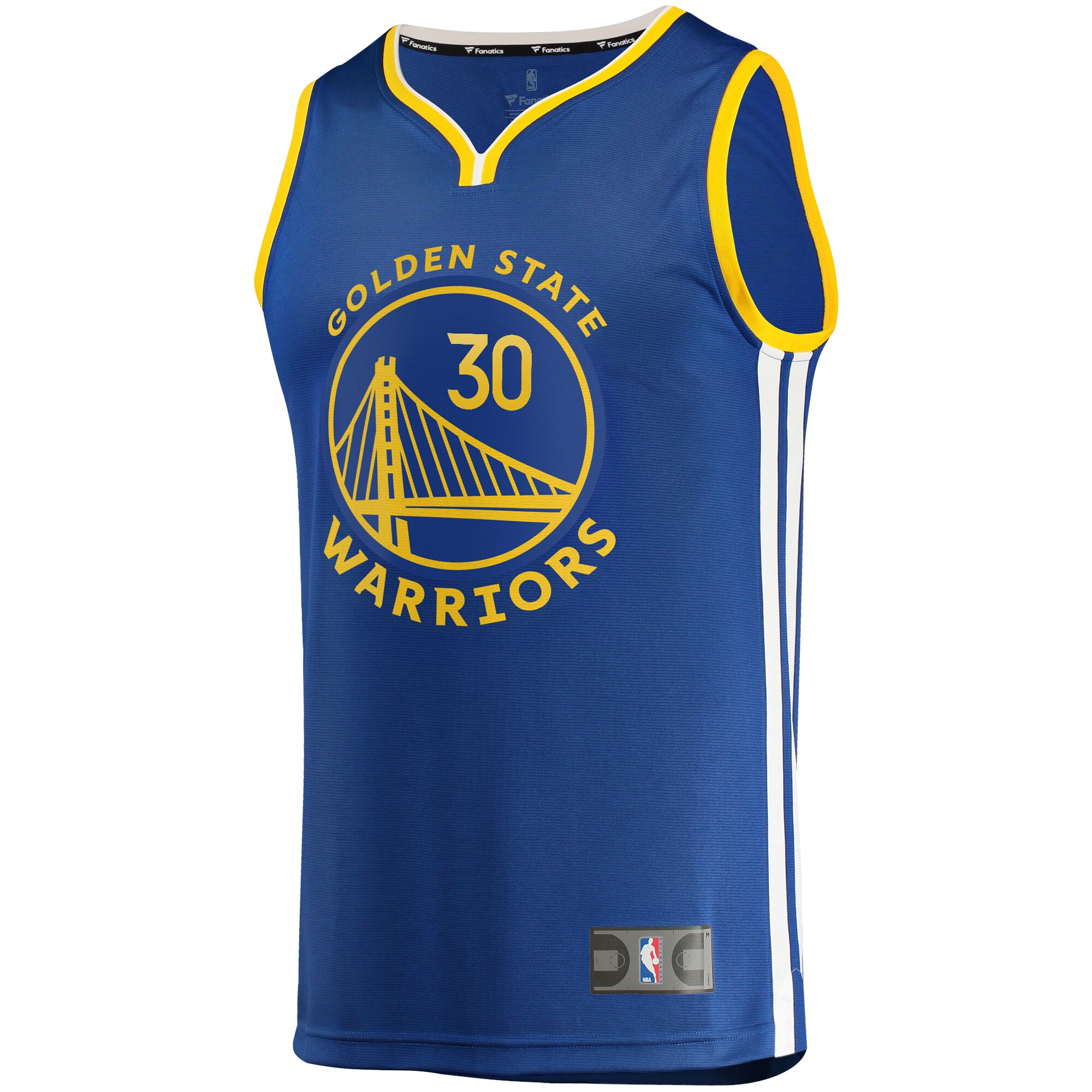 Stephen Curry Golden State Warriors Fanatics Fast Break Replica Jersey - Icon Edition - Blue