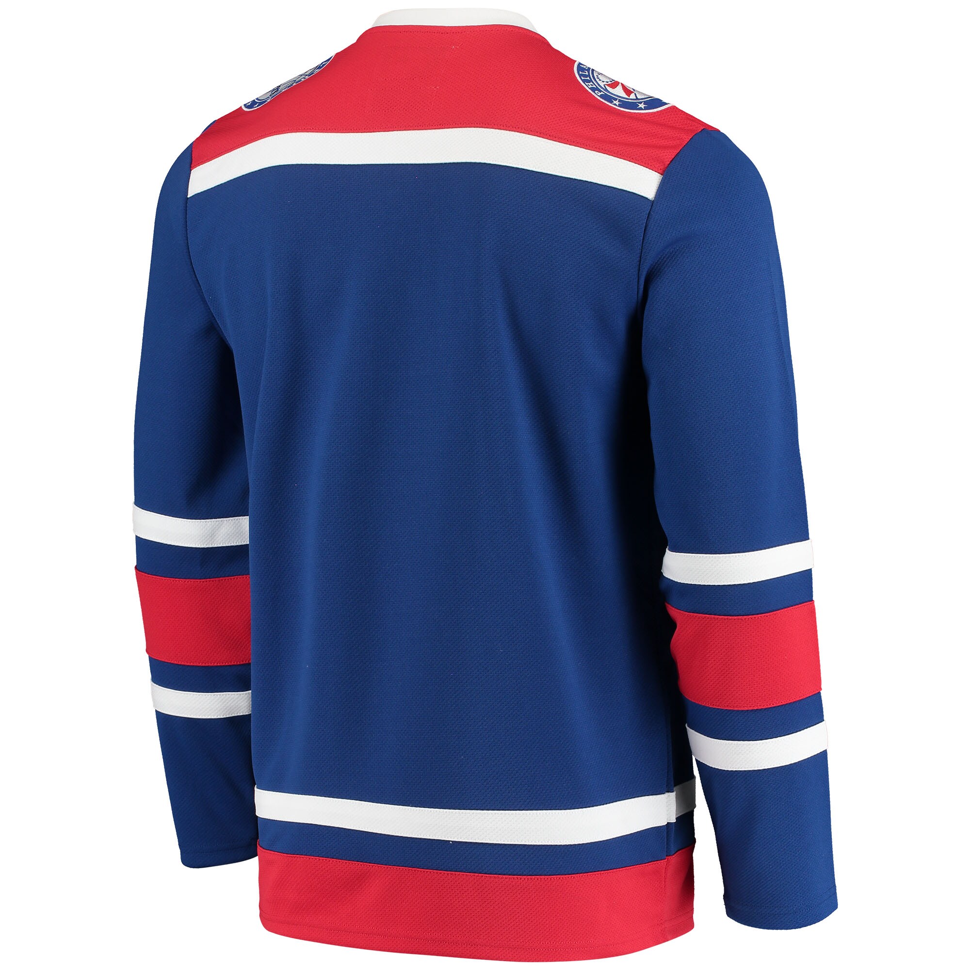 Philadelphia 76ers G-III Sports by Carl Banks Pointman Hockey Fashion Jersey - Royal