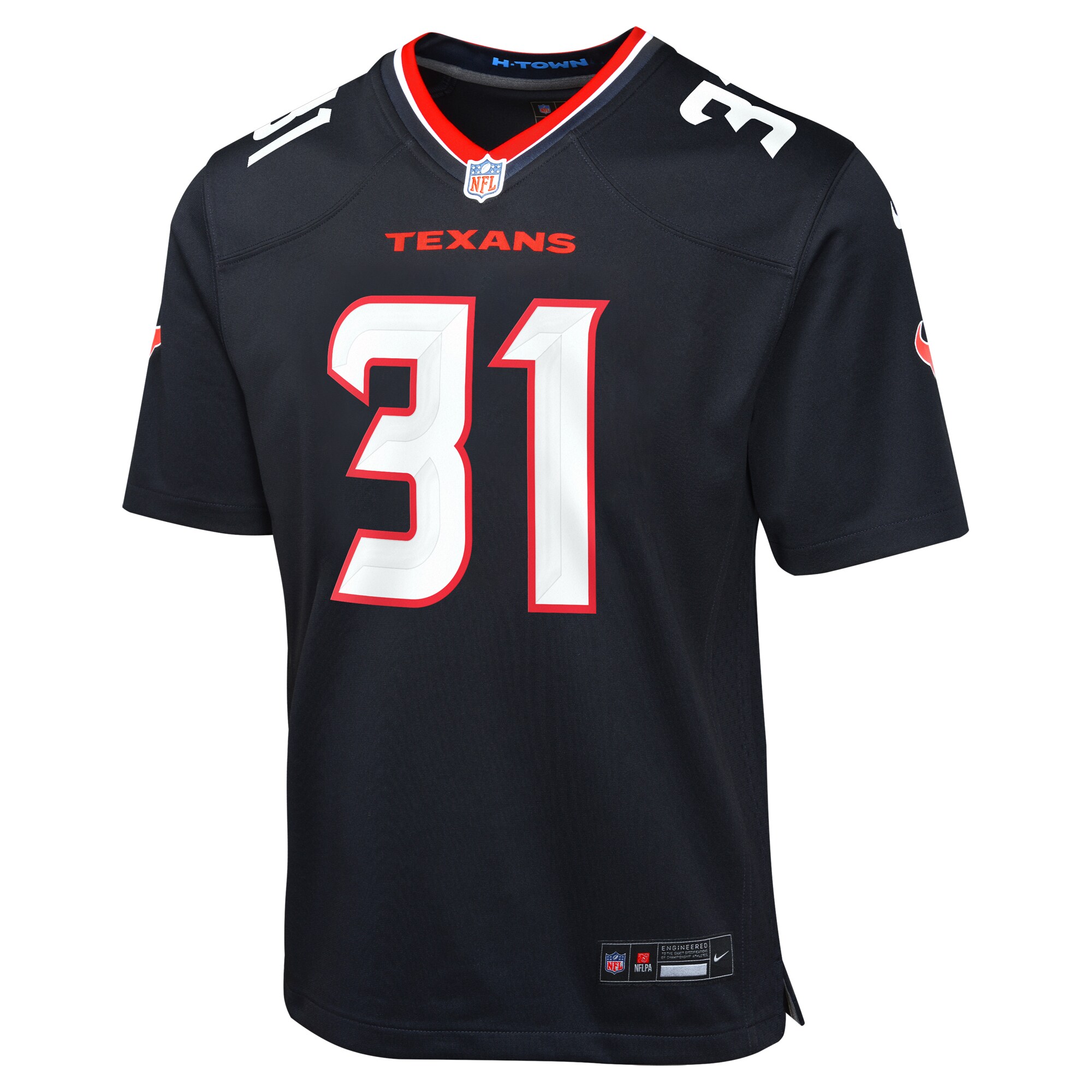 Dameon Pierce Houston Texans  Youth Game Jersey - Navy