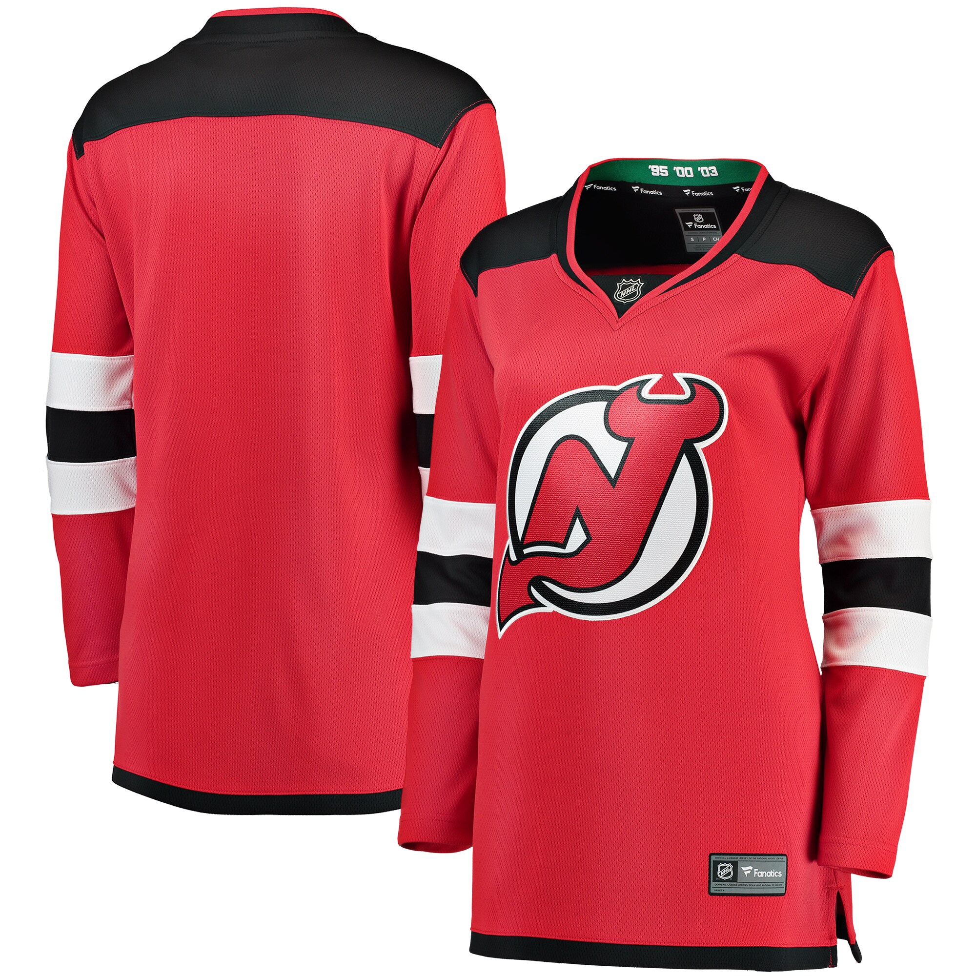 New Jersey Devils Fanatics Women's Breakaway Home Jersey - Red