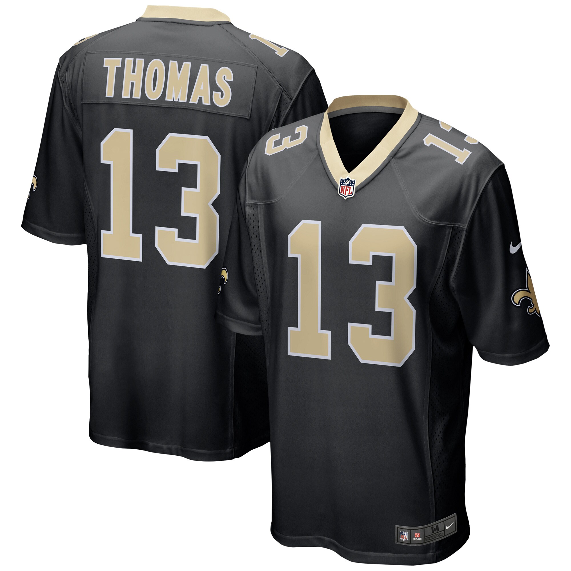 Michael Thomas New Orleans Saints  Team Color Game Jersey - Black