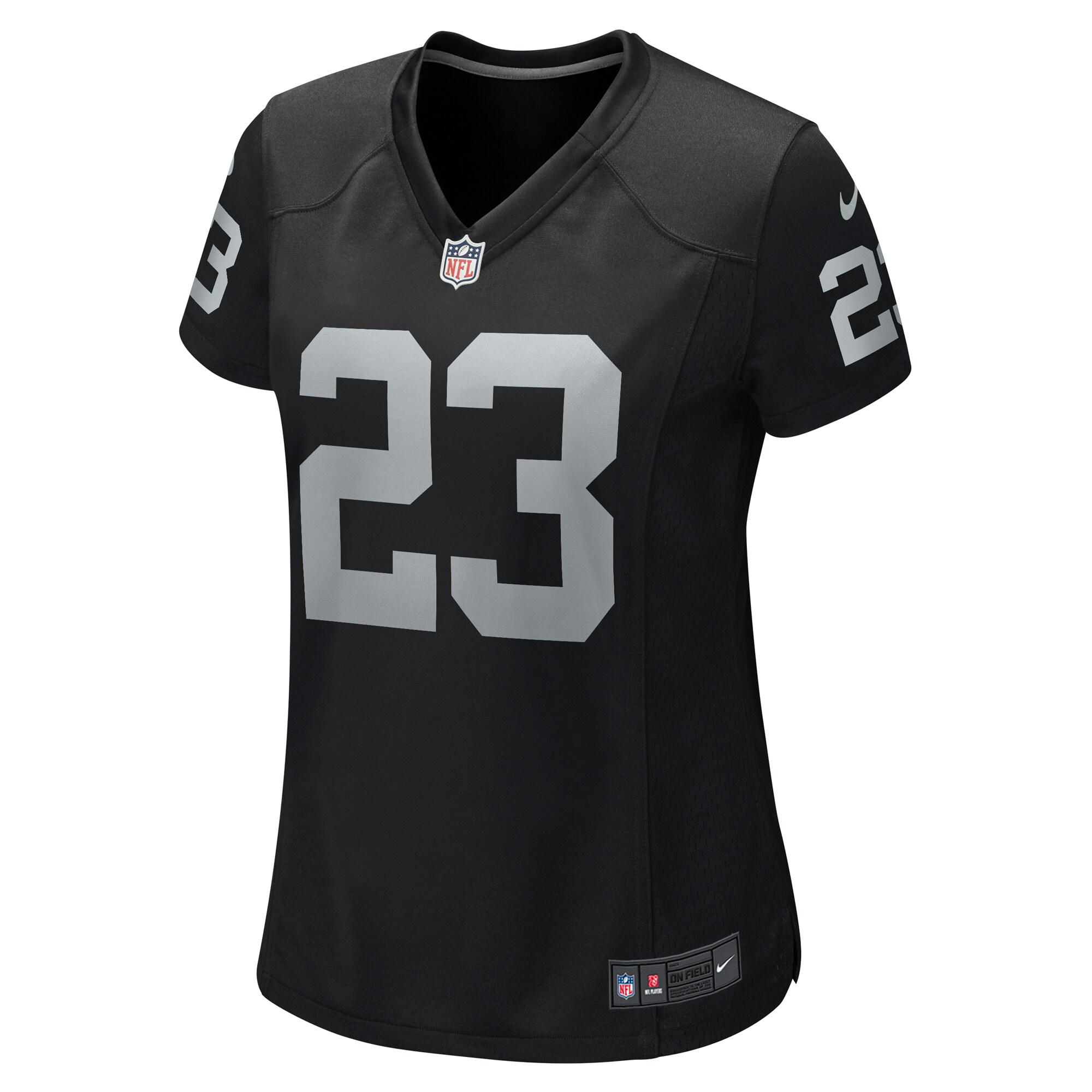 David Long Jr. Las Vegas Raiders  Women's Team Game Jersey -  Black