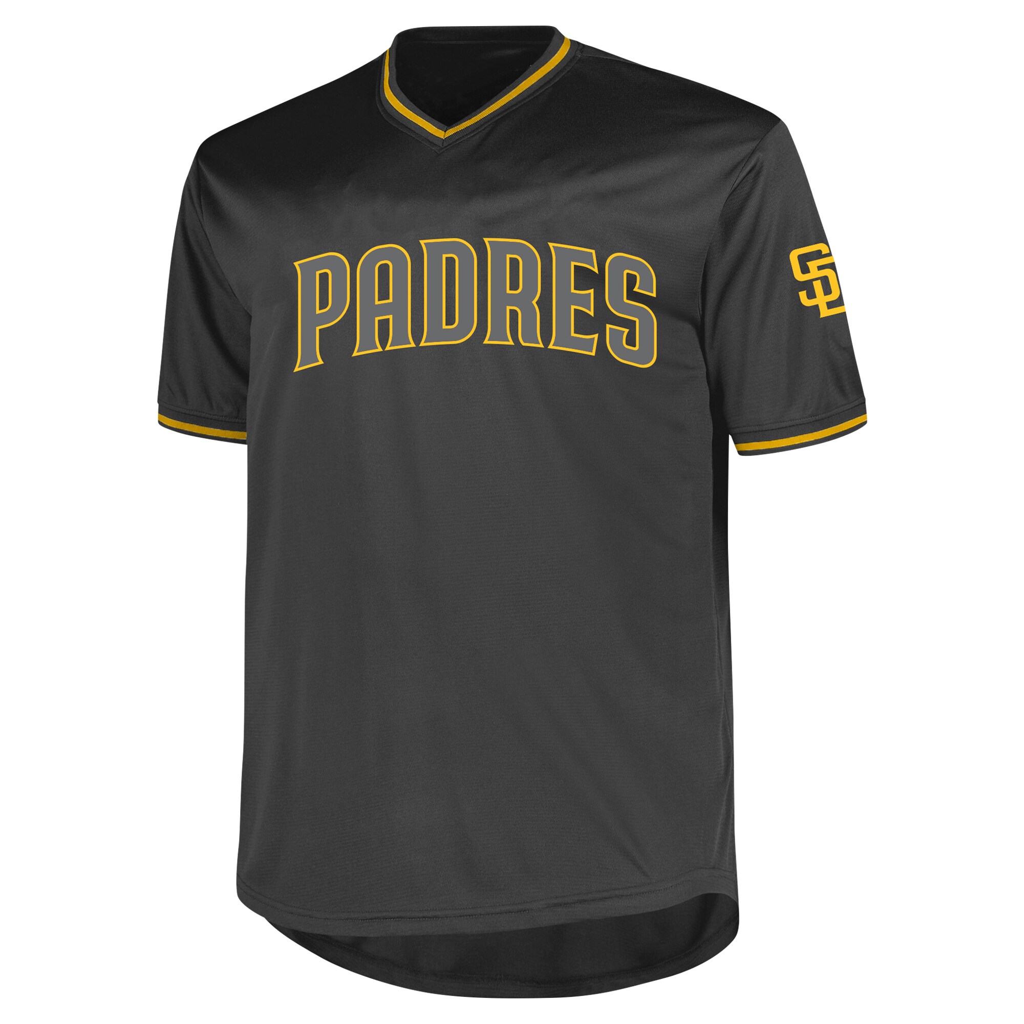 San Diego Padres Profile Big & Tall Pop Fashion Jersey - Charcoal