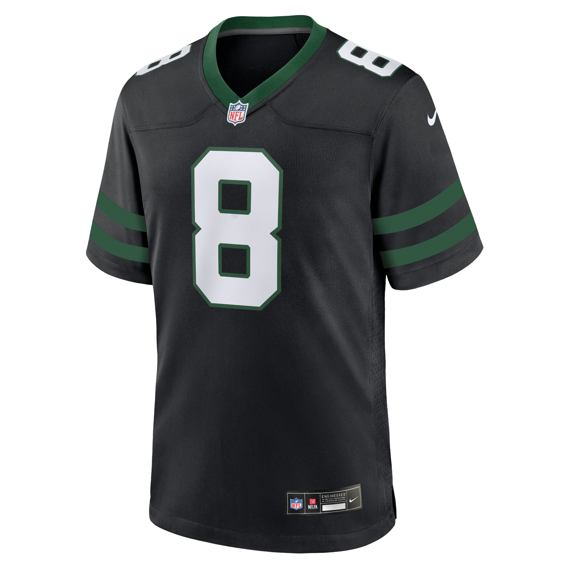 Aaron Rodgers New York Jets  Alternate Game Jersey - Legacy Black