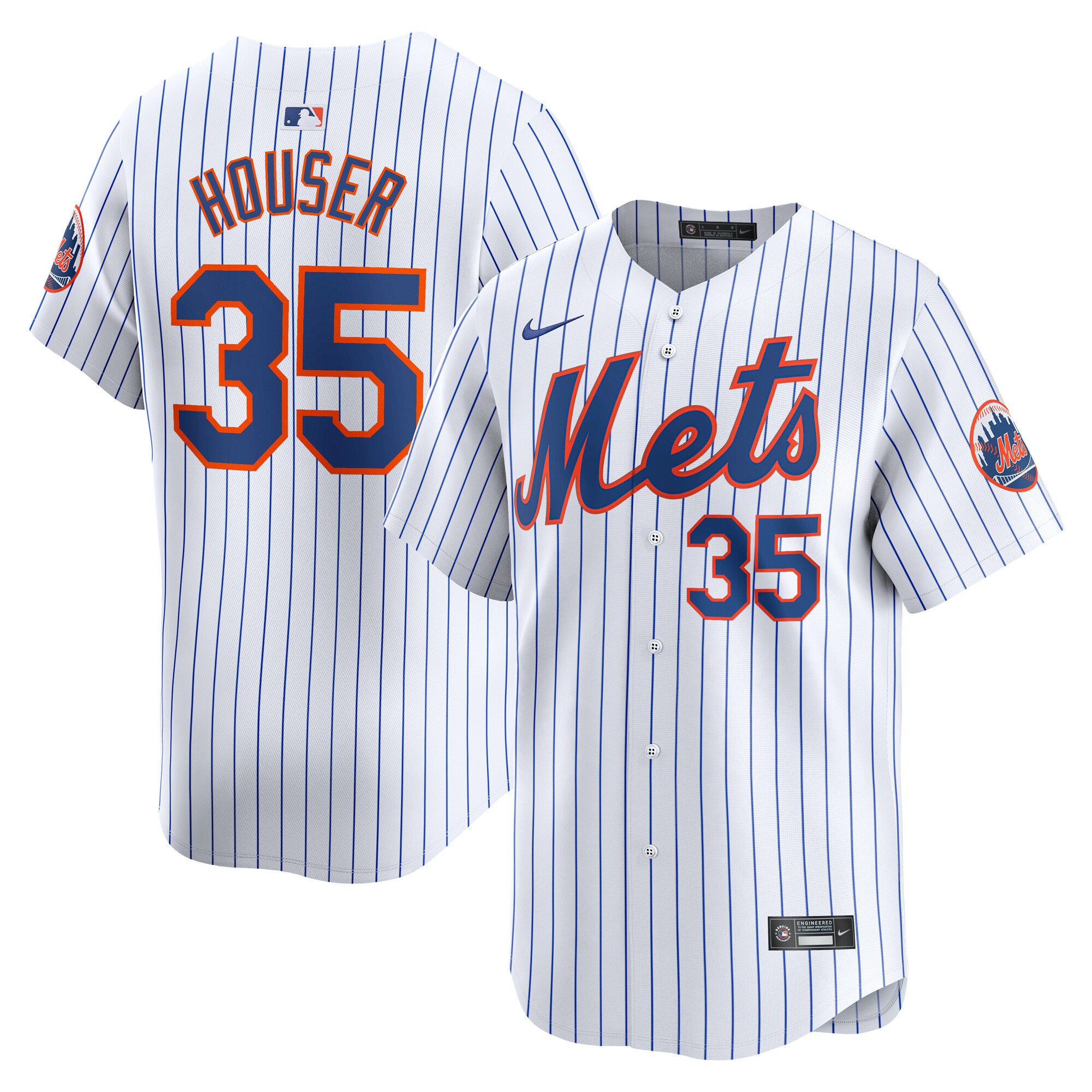 Adrian Houser New York Mets  Home Limited Player Jersey\u00c2\u00a0\u00e2\u20ac\u201c White