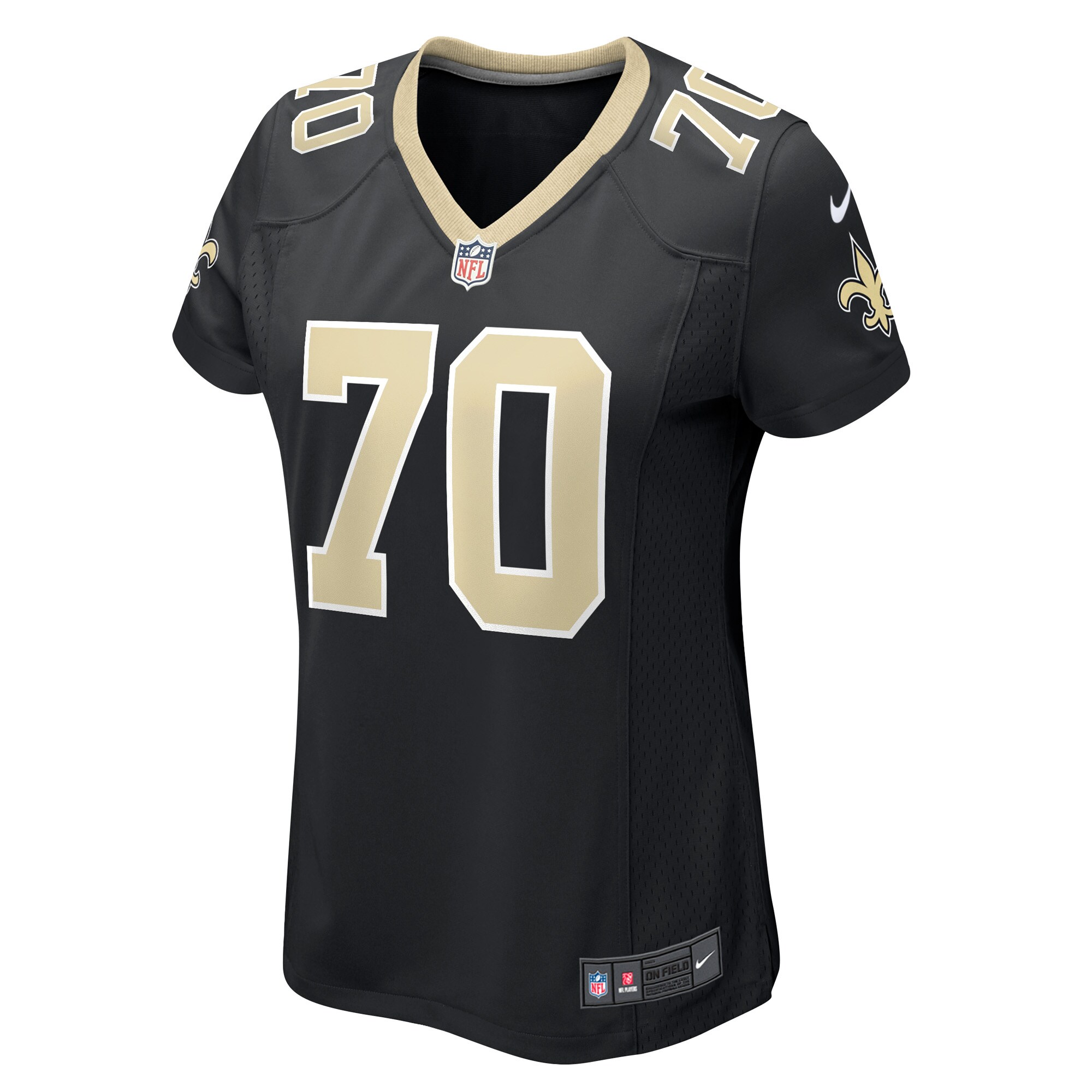 Trevor Penning New Orleans Saints  Women's Game Player Jersey - Black