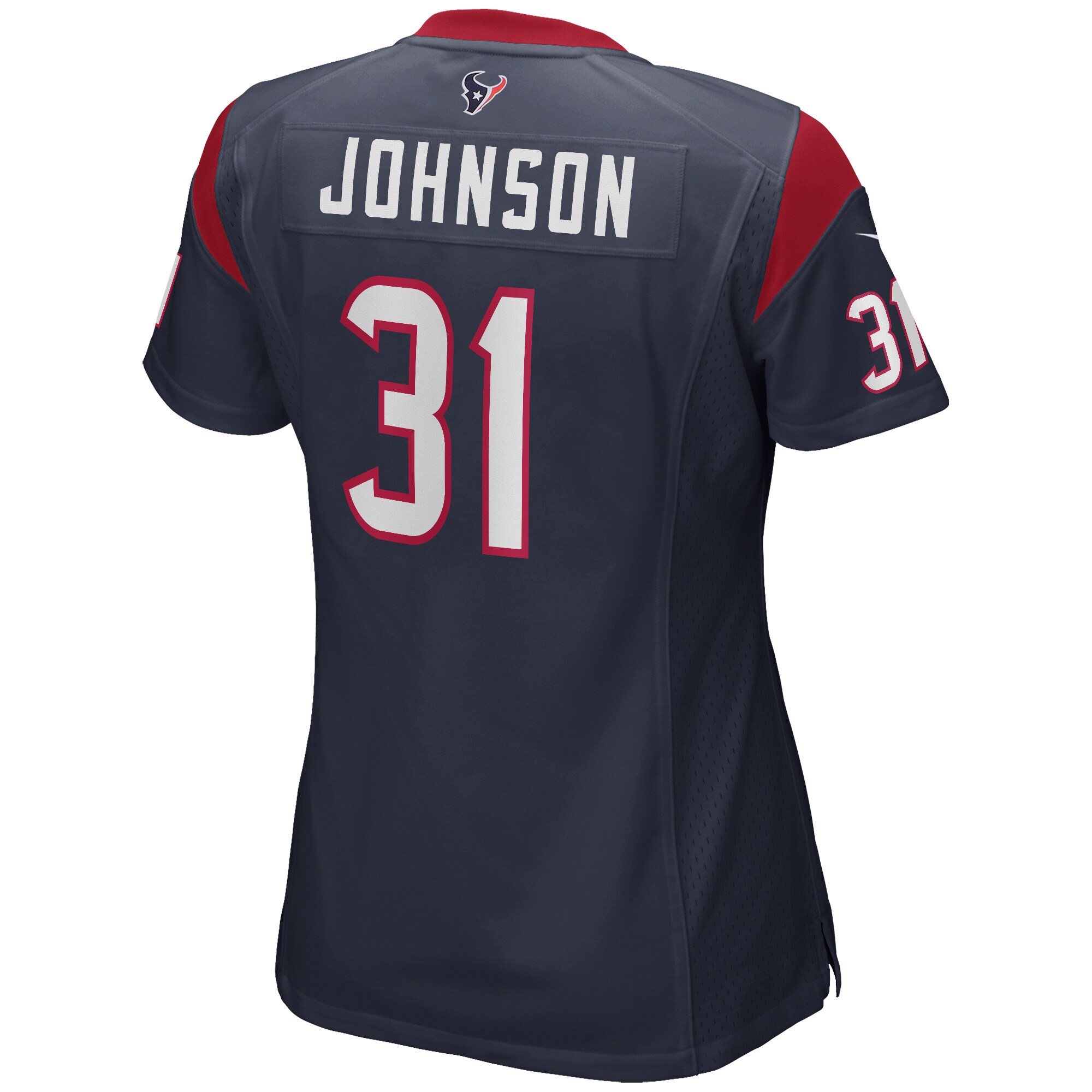 David Johnson Houston Texans  Women's Game Player Jersey - Navy