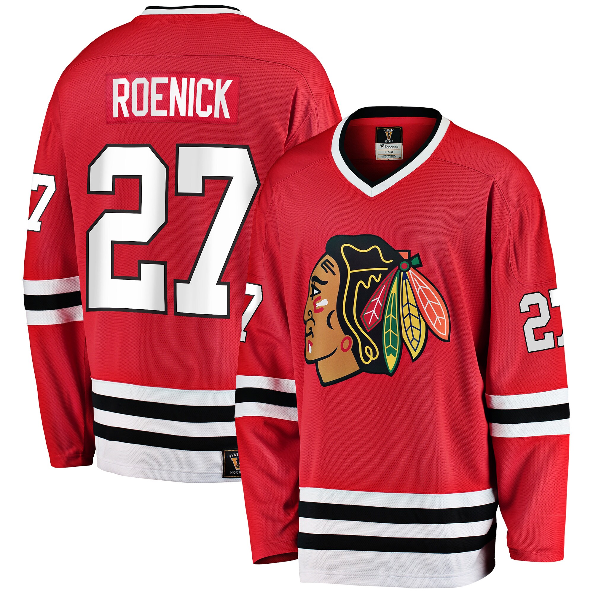 Jeremy Roenick Chicago Blackhawks Fanatics Premier Breakaway Retired Player Jersey - Red