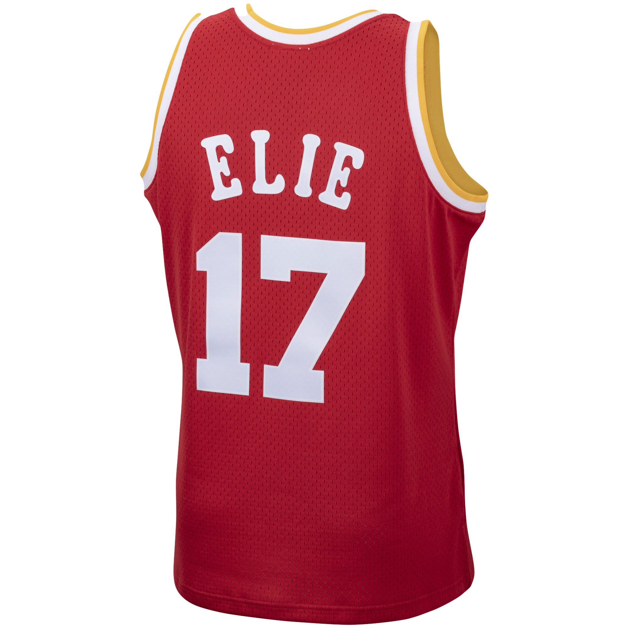 Mario Elie Houston Rockets Mitchell & Ness 1993\/94 Hardwood Classics Swingman Jersey - Red