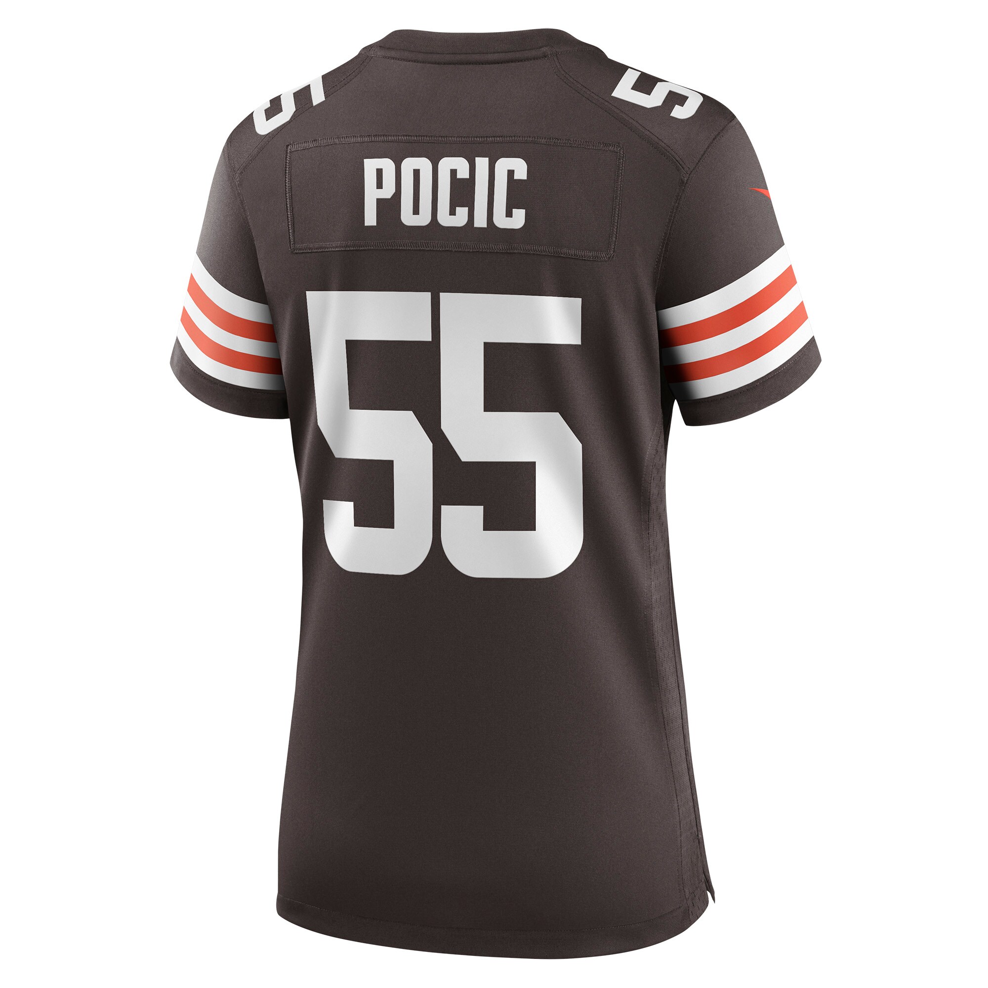Ethan Pocic Cleveland Browns  Women's Game Jersey - Brown