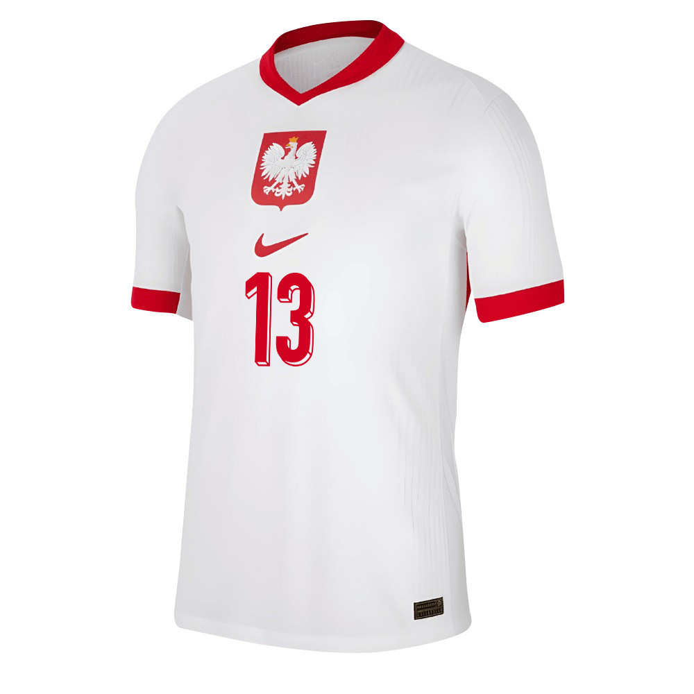 Taras Romanchuk 13 Poland National Team 2024/25 Home Men Jersey - White