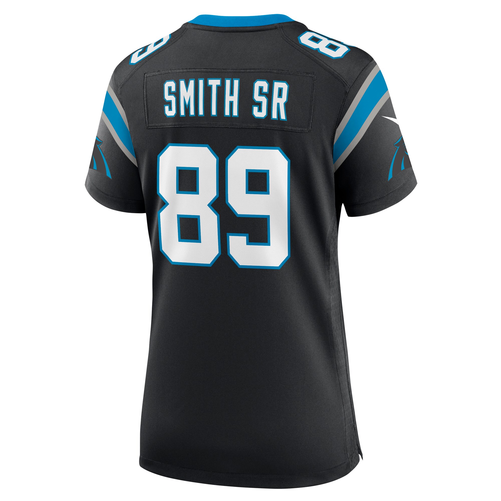 Steve Smith Sr. Carolina Panthers  Women's Retired Player Game Jersey - Black