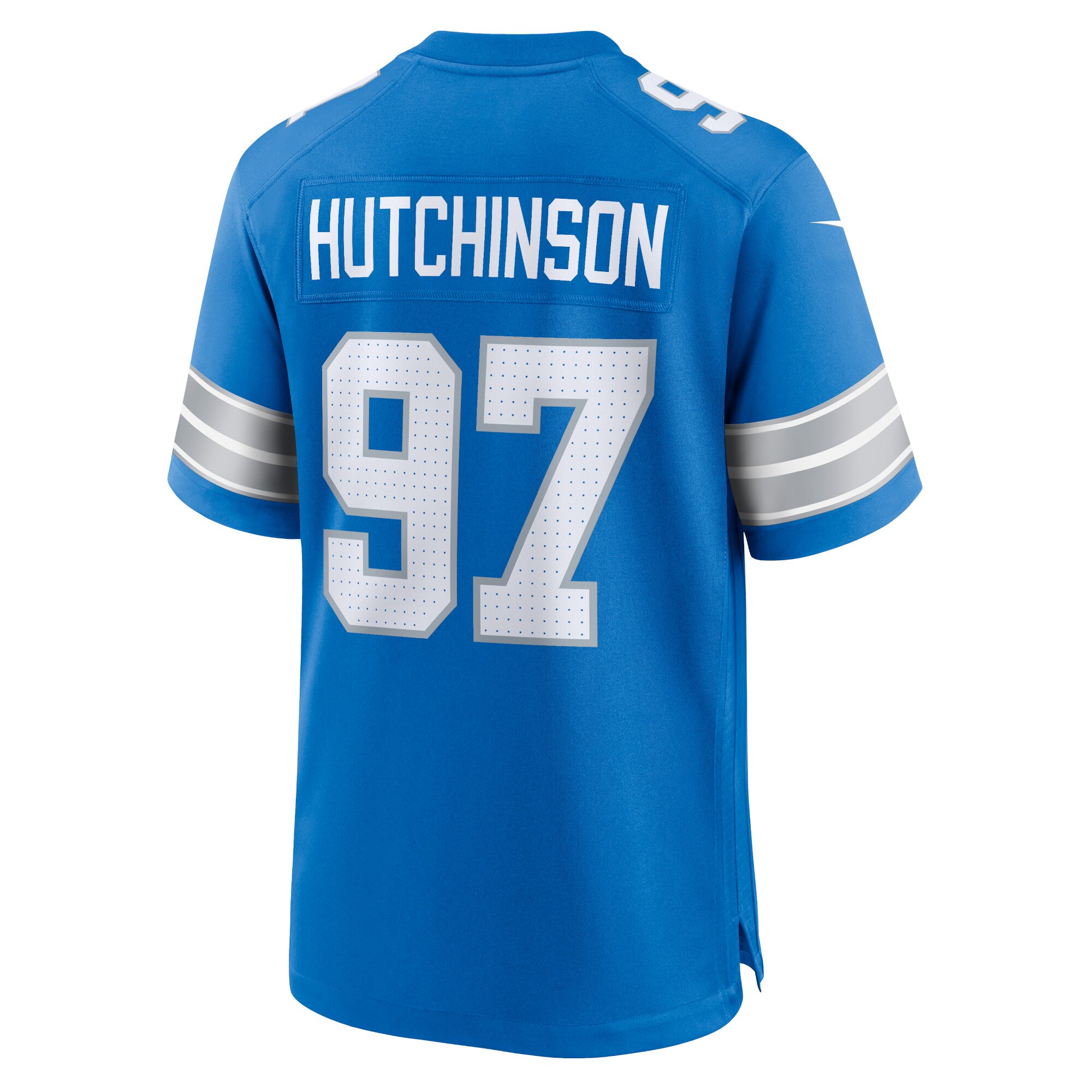 Aidan Hutchinson Detroit Lions  Game Jersey - Blue
