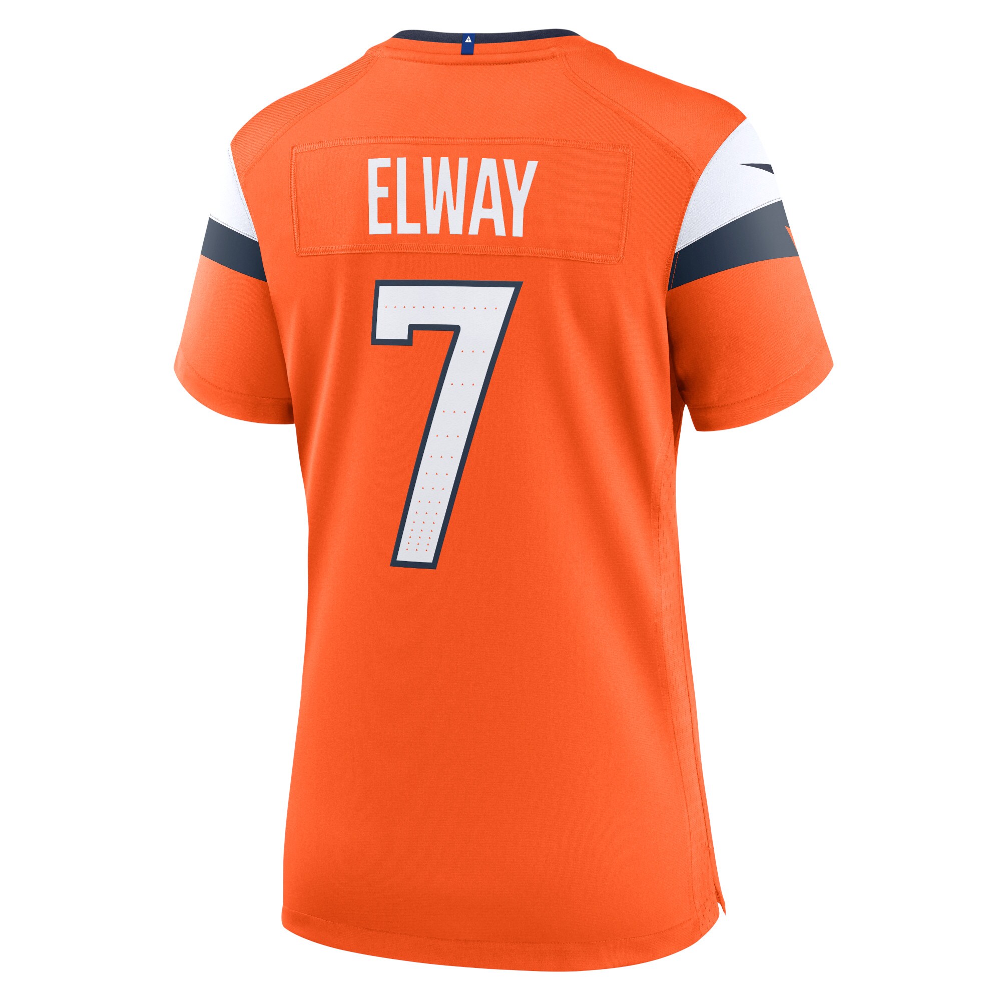 John Elway Denver Broncos  Women's Retired Player Game Jersey - Orange