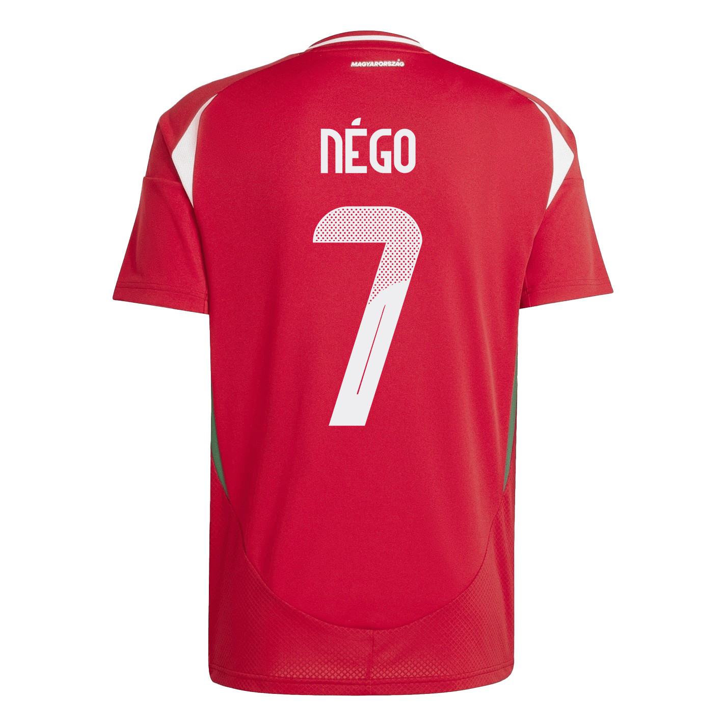 Loïc Négo 7 Hungary National Team 2024/25 Home Men Jersey - Red