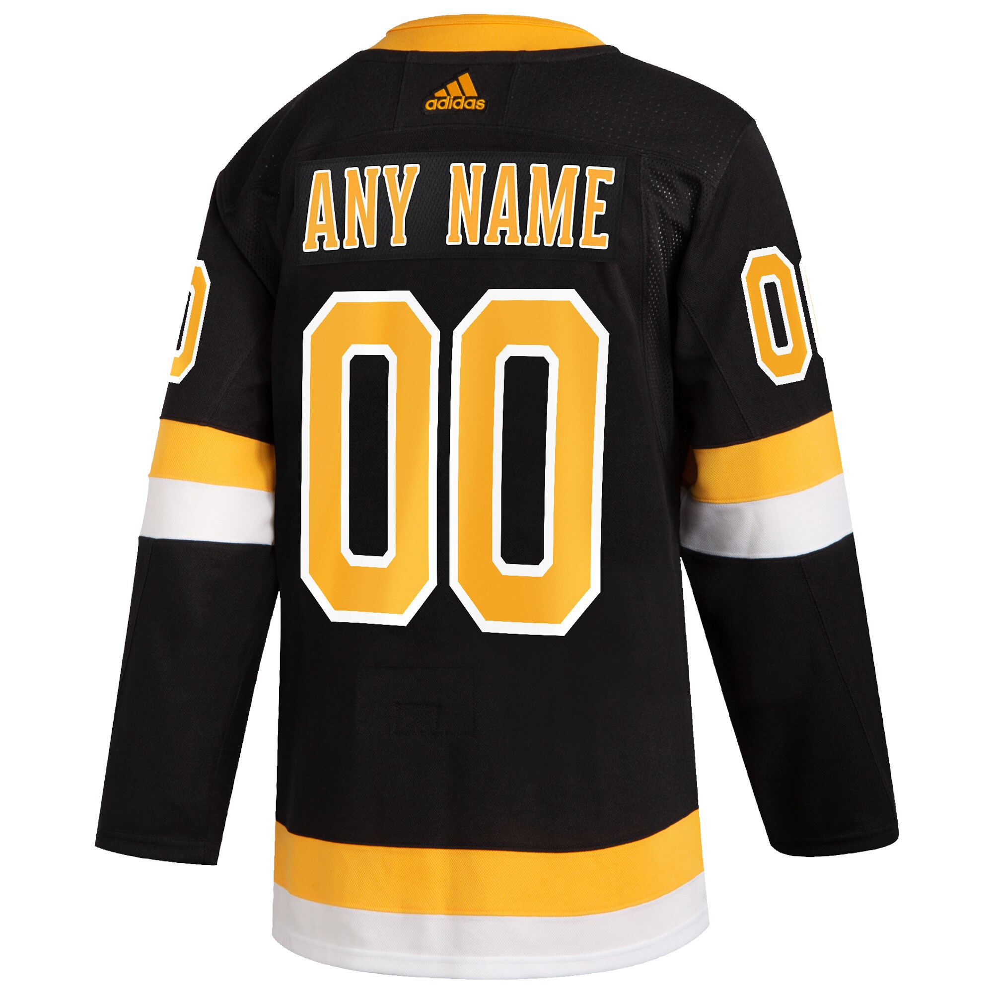 Boston Bruins adidas 2019\/20 Alternate Authentic Custom Jersey - Black
