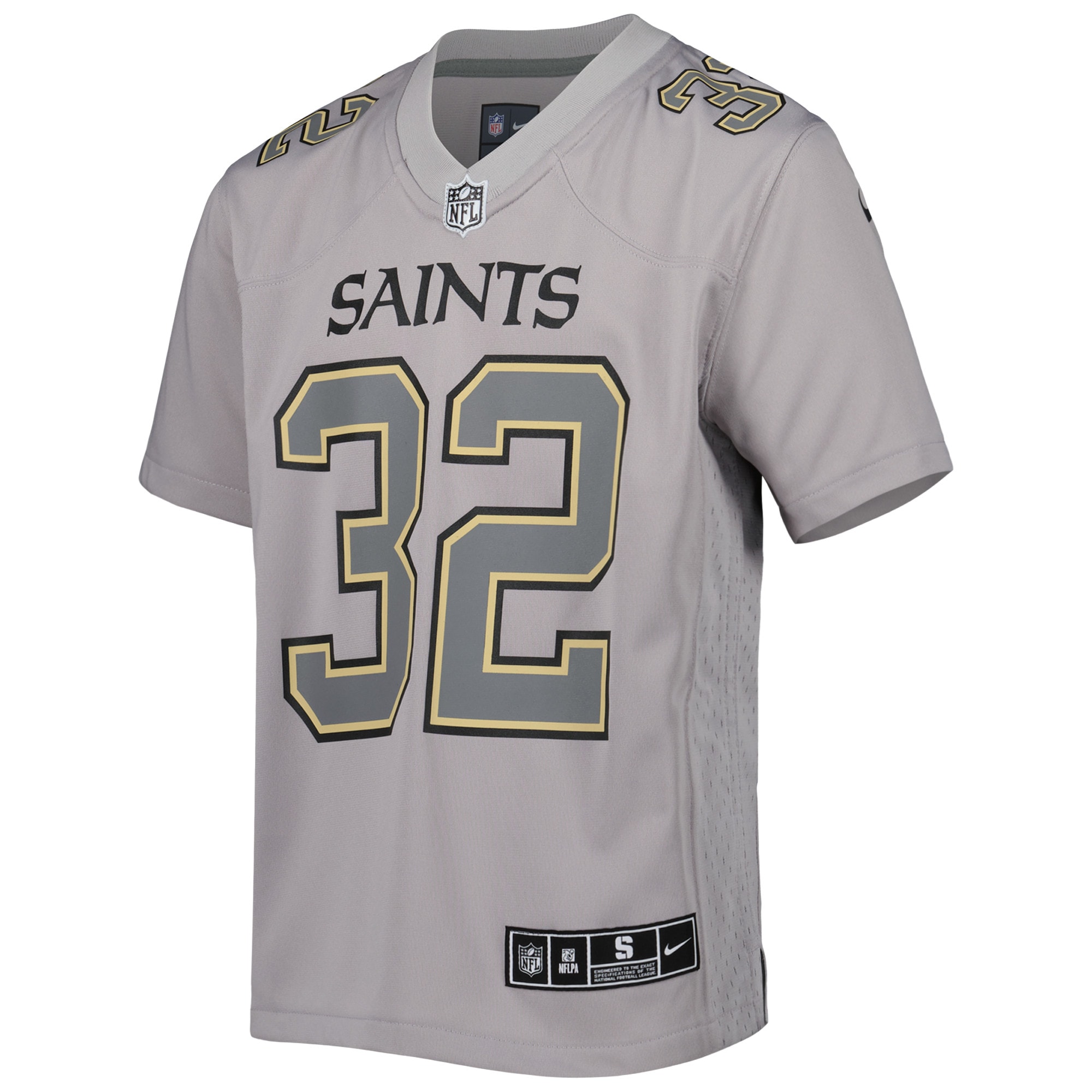 Tyrann Mathieu New Orleans Saints  Youth Atmosphere Game Jersey - Gray