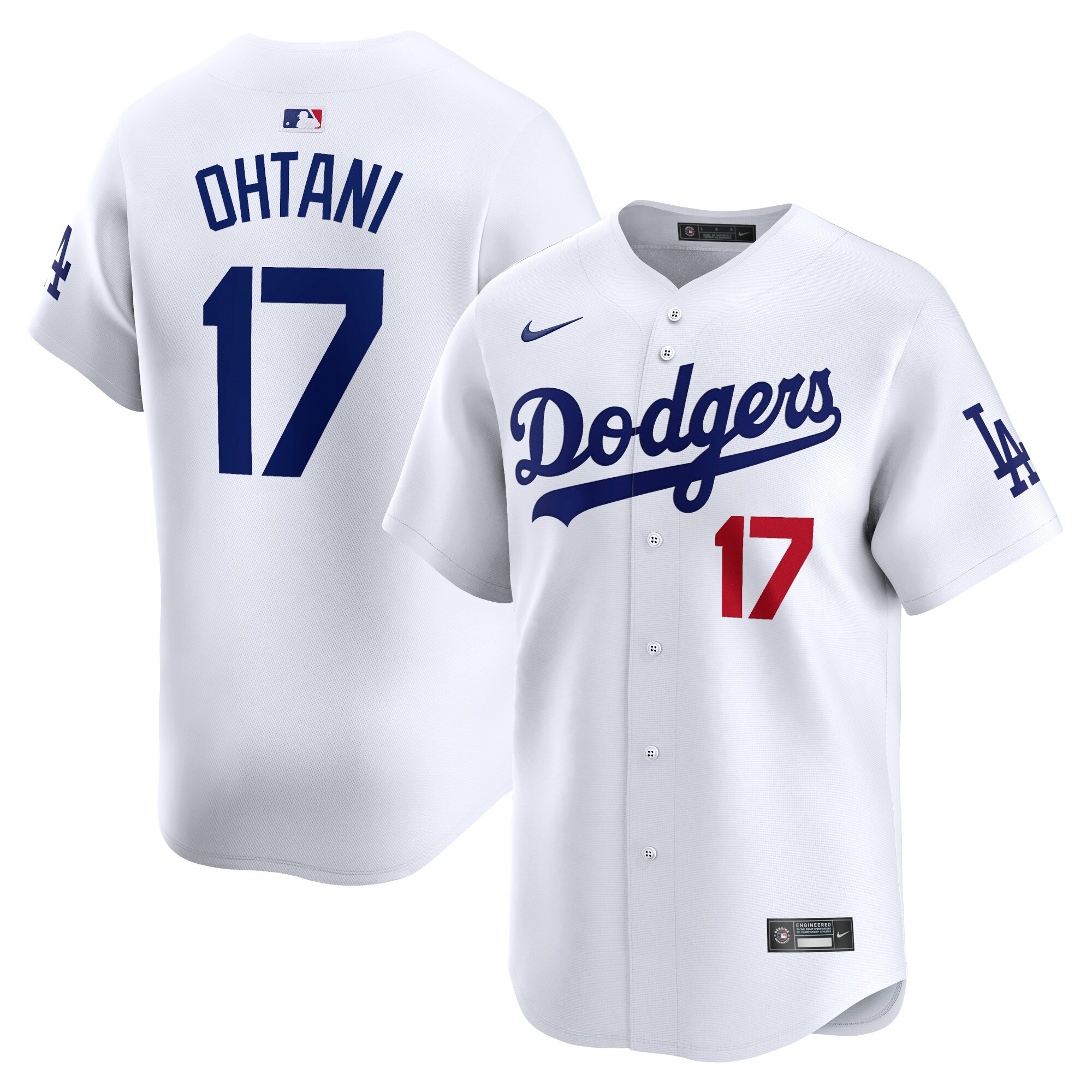 Shohei Ohtani Los Angeles Dodgers  Home Limited Player Jersey - White