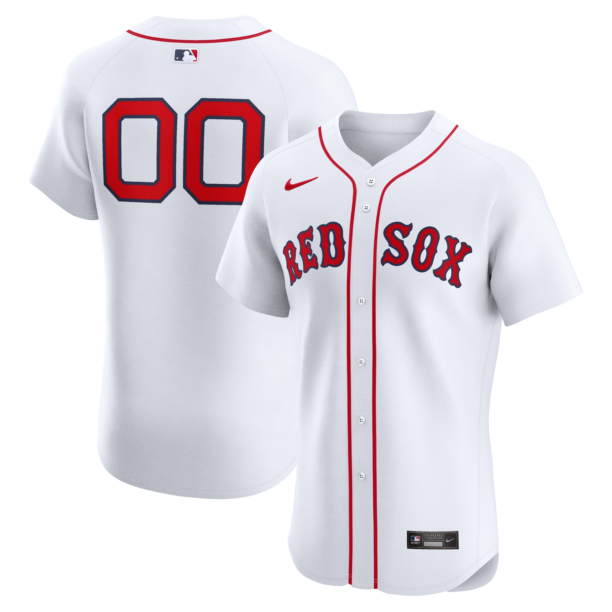 Boston Red Sox  Home Elite Pick-A-Player Retired Roster Jersey - White