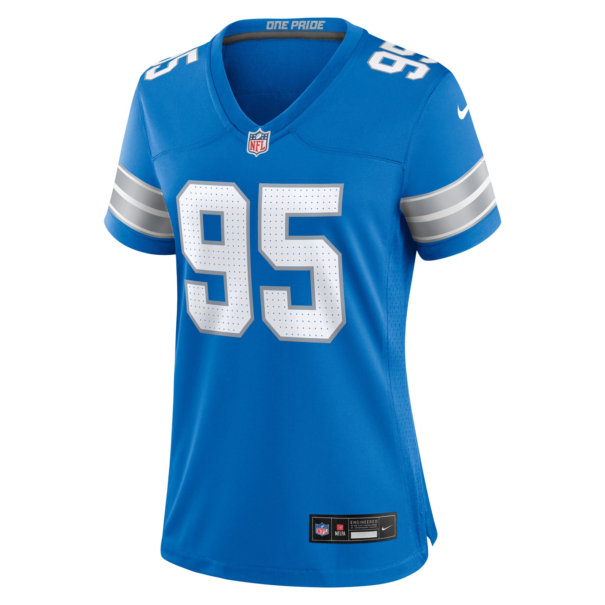 Mathieu Betts Detroit Lions  Women's Game Jersey -  Blue
