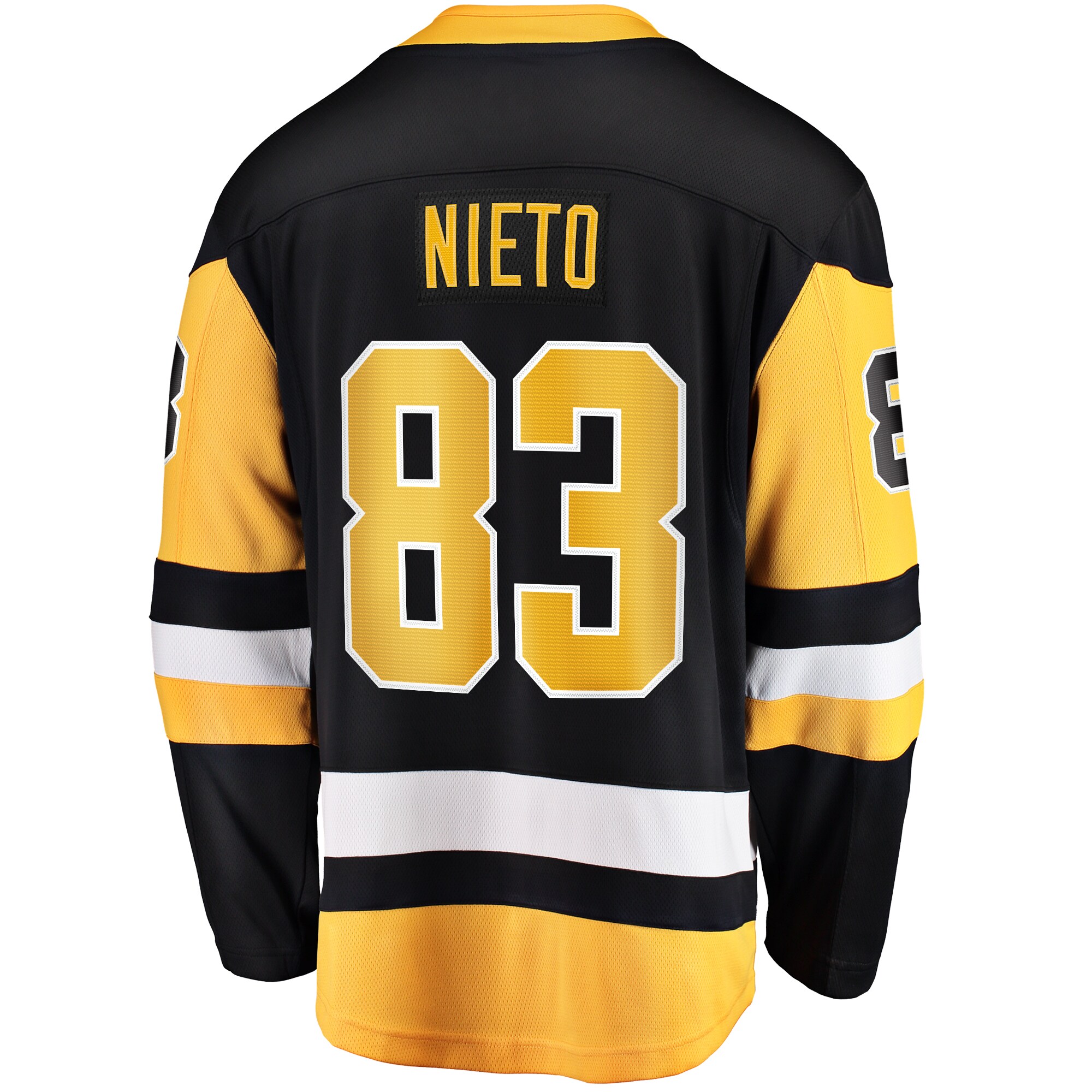 Matt Nieto Pittsburgh Penguins Fanatics Home Breakaway Jersey - Black