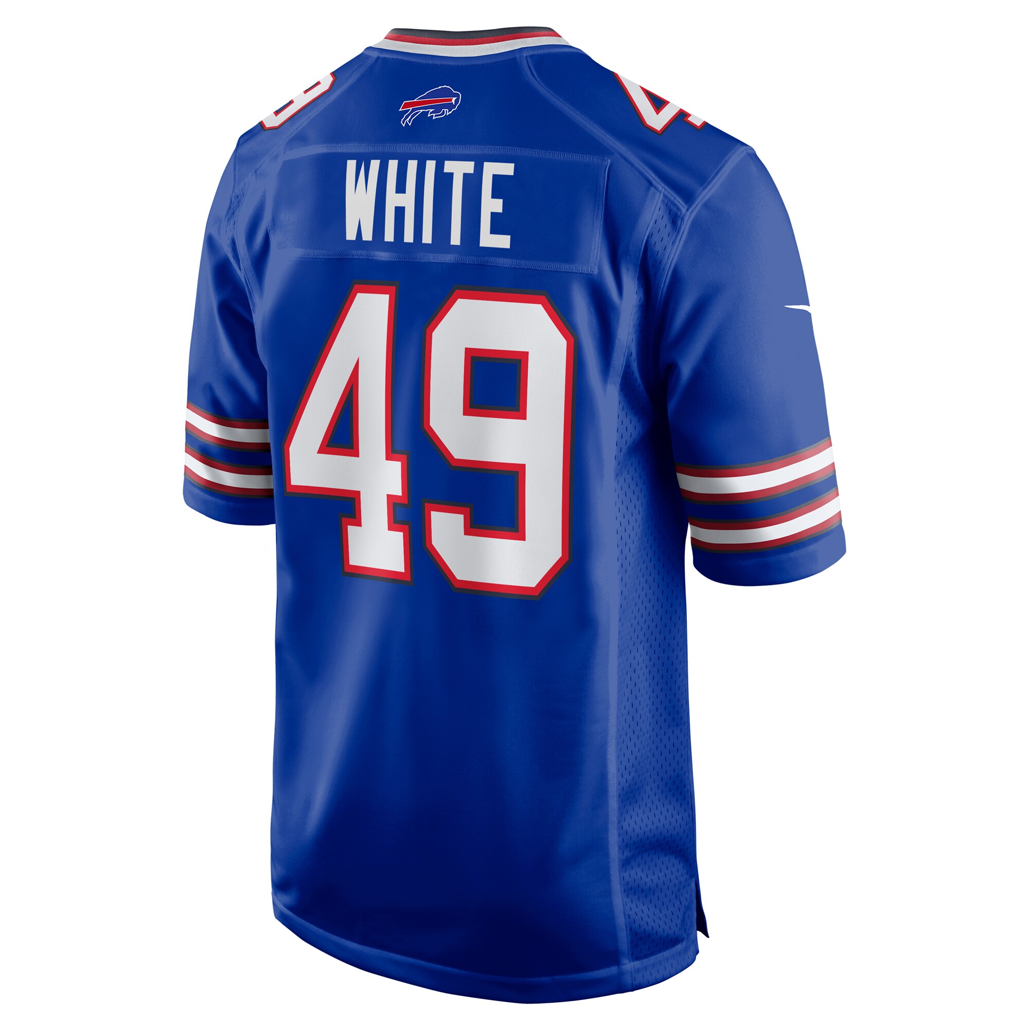 DaShaun White Buffalo Bills  Team Game Jersey - Royal