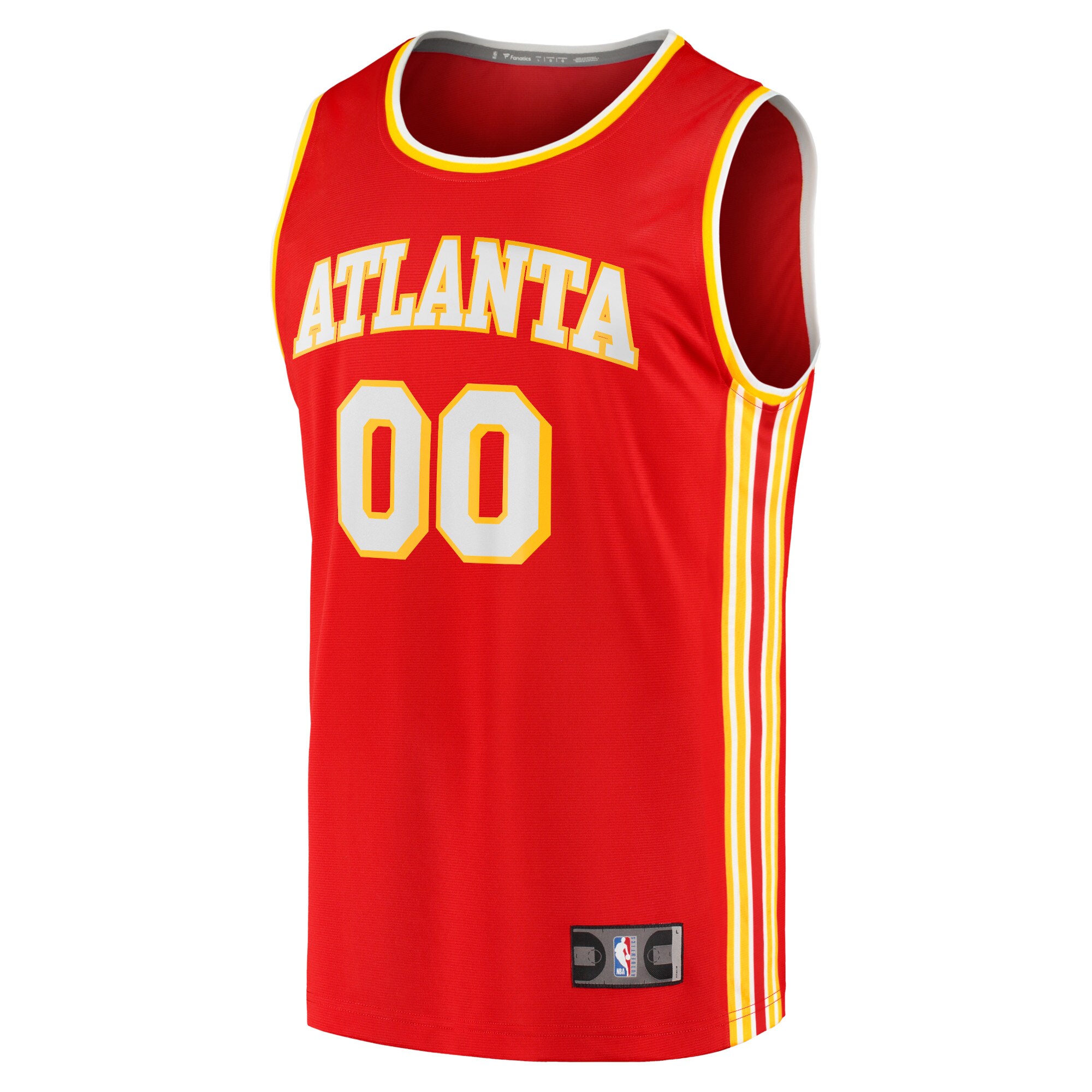Atlanta Hawks Fanatics Youth Fast Break Custom Jersey - Red - Icon Edition