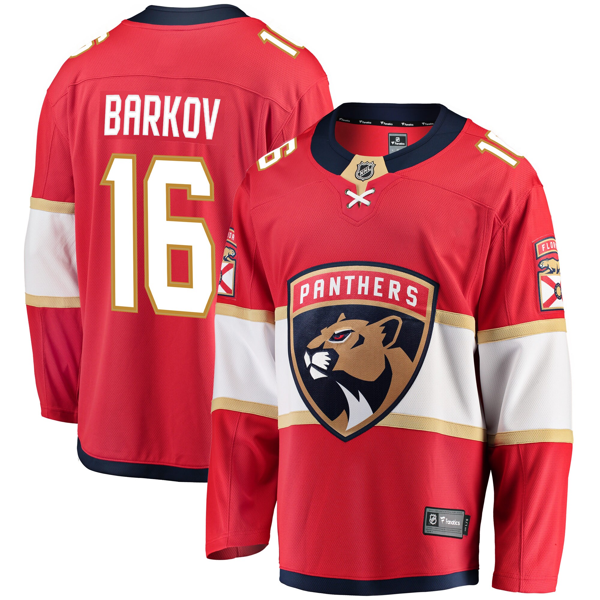 Aleksander Barkov Florida Panthers Fanatics Breakaway Jersey - Red