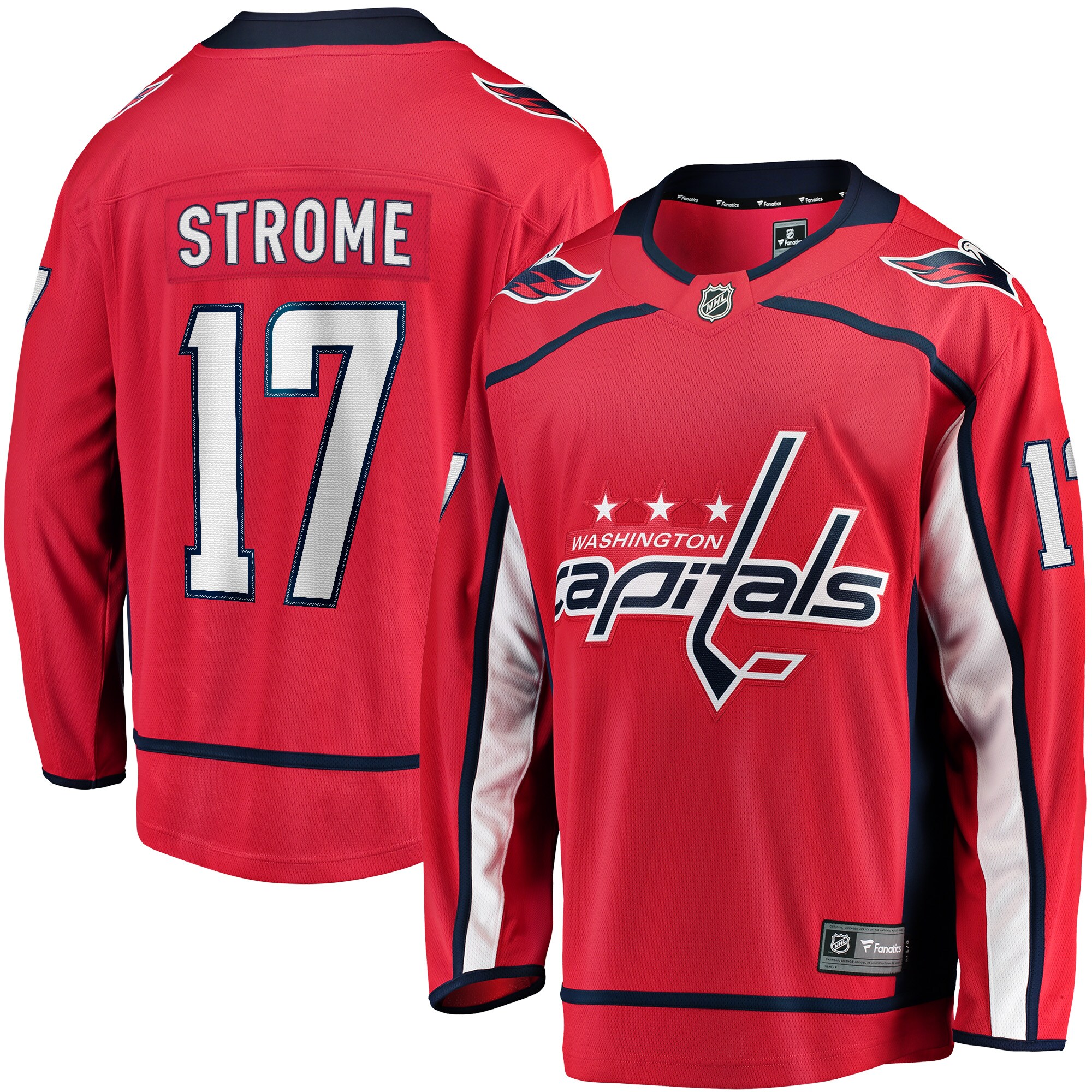 Dylan Strome Washington Capitals Fanatics Home Breakaway Player Jersey - Red