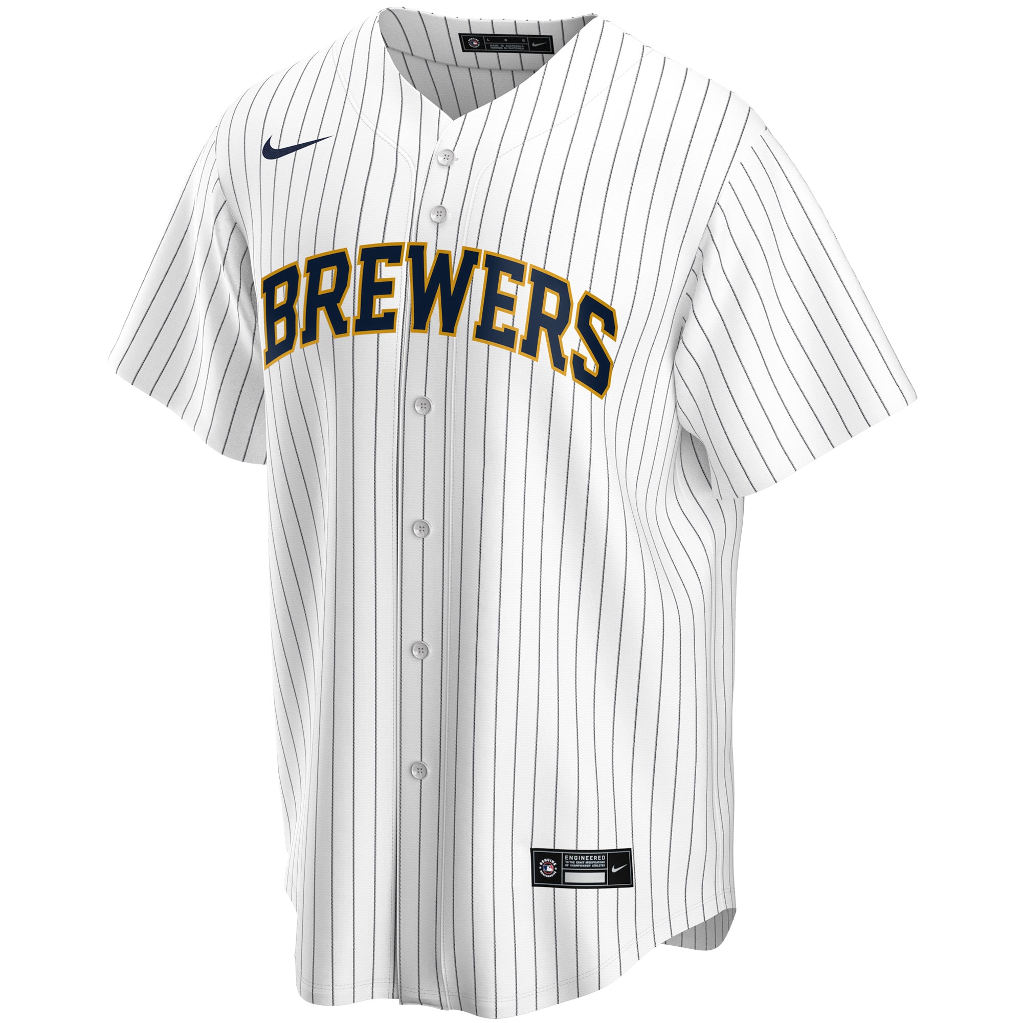 Milwaukee Brewers  Youth Home Replica Team Jersey - White