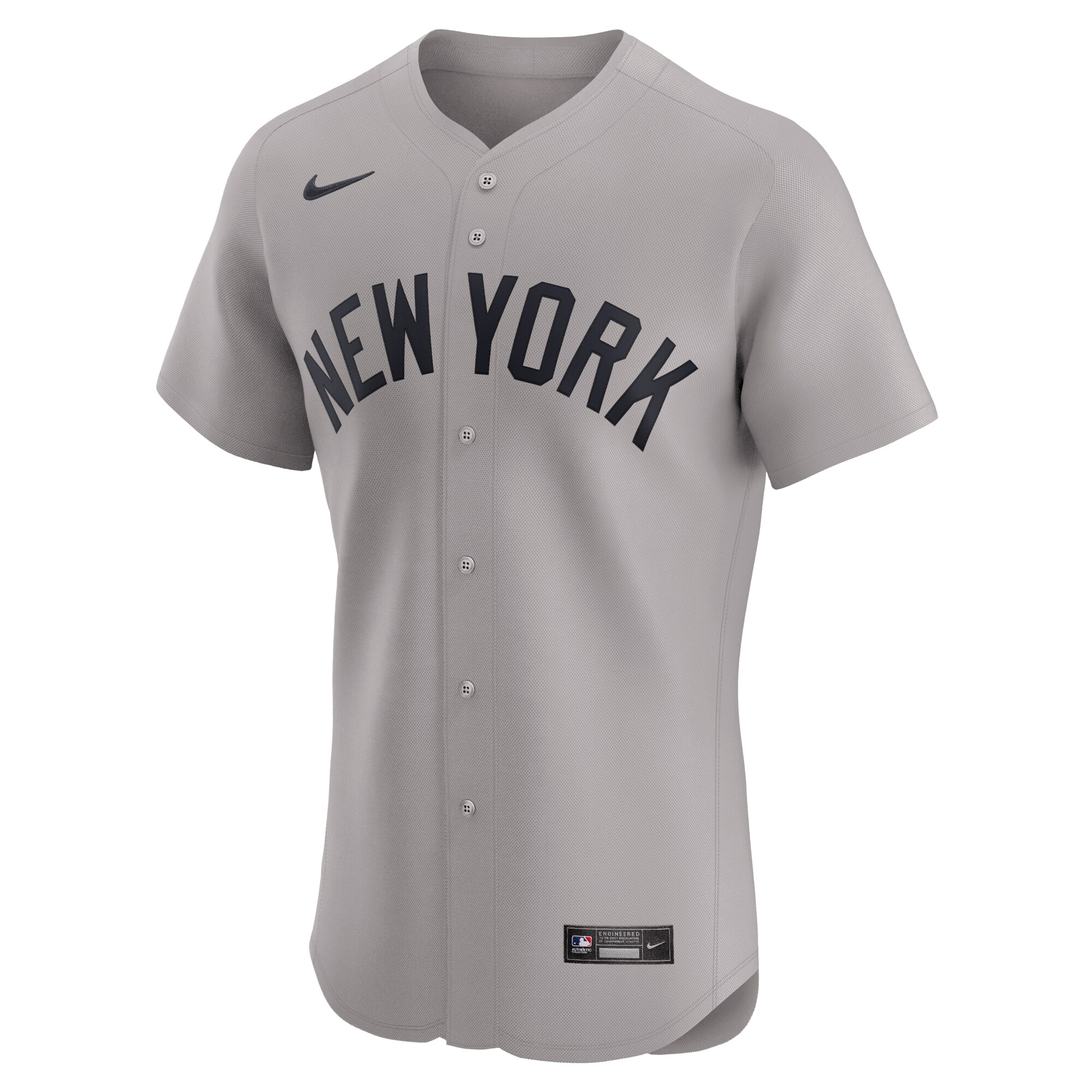 New York Yankees  Road 2024 Jackie Robinson Day Elite Jersey - Gray