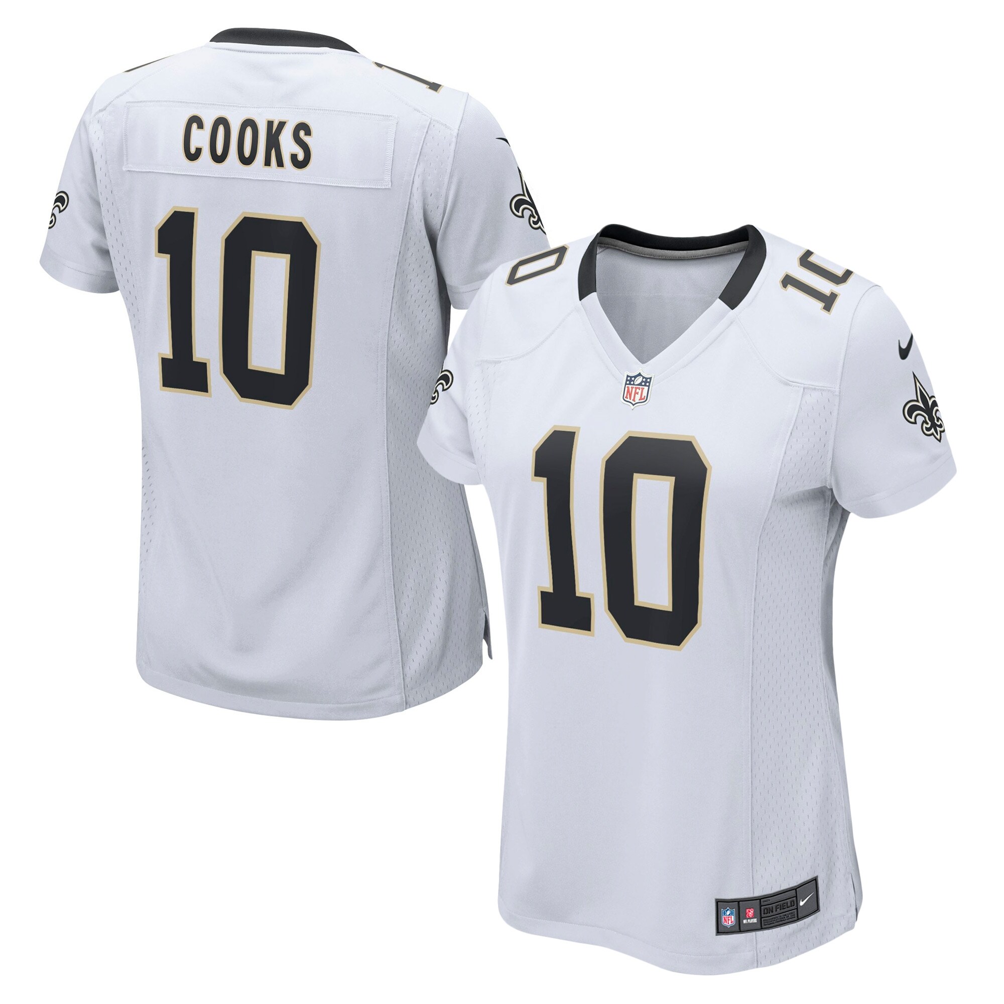 Brandin Cooks New Orleans Saints  Womens Game Jersey - White