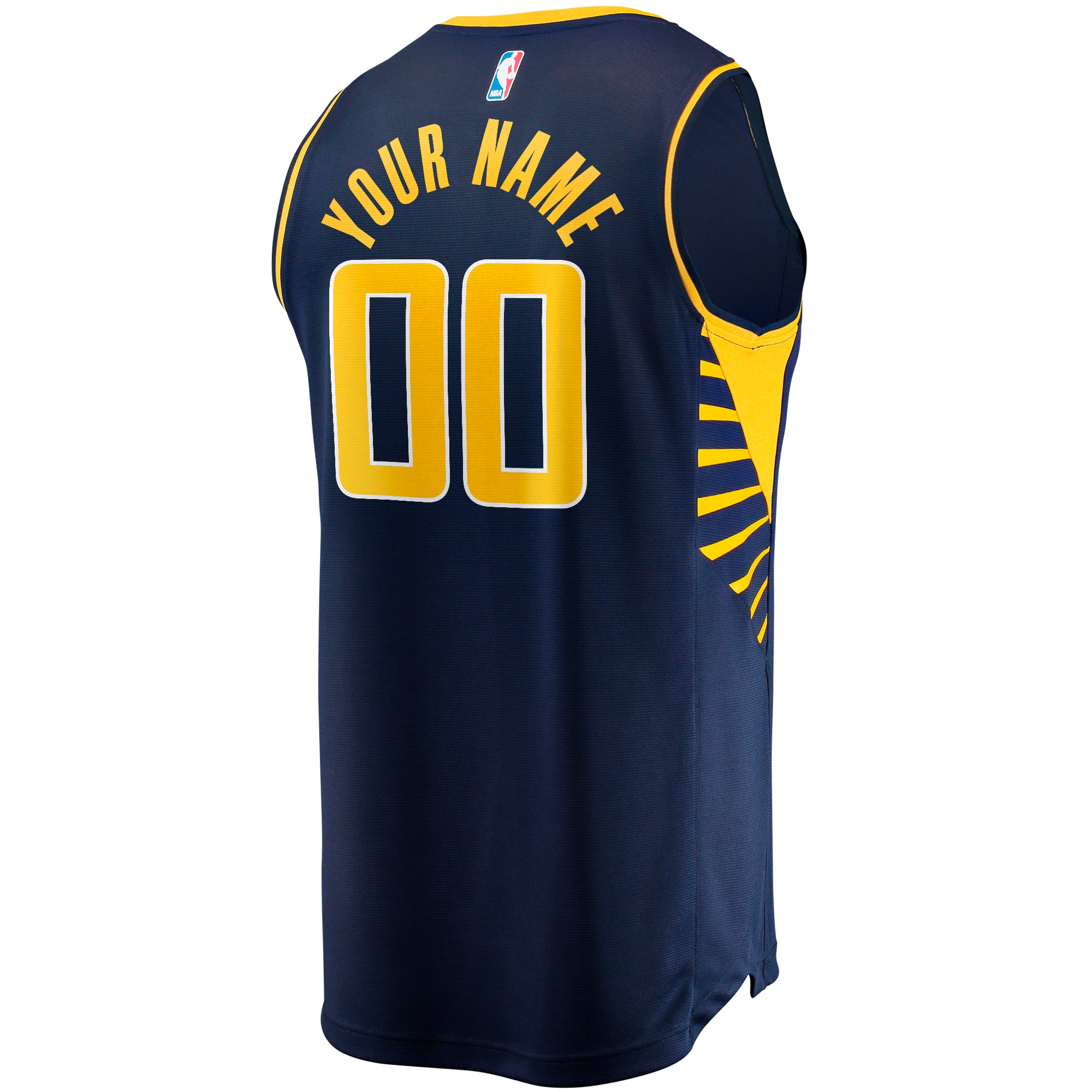 Indiana Pacers Fanatics Fast Break Custom Replica Jersey - Icon Edition - Navy