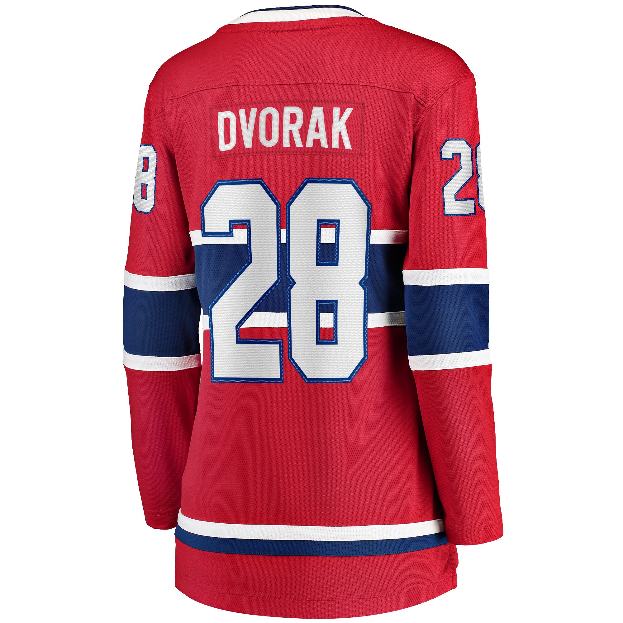 Christian Dvorak Montreal Canadiens Fanatics Women's Home Breakaway Player Jersey - Red