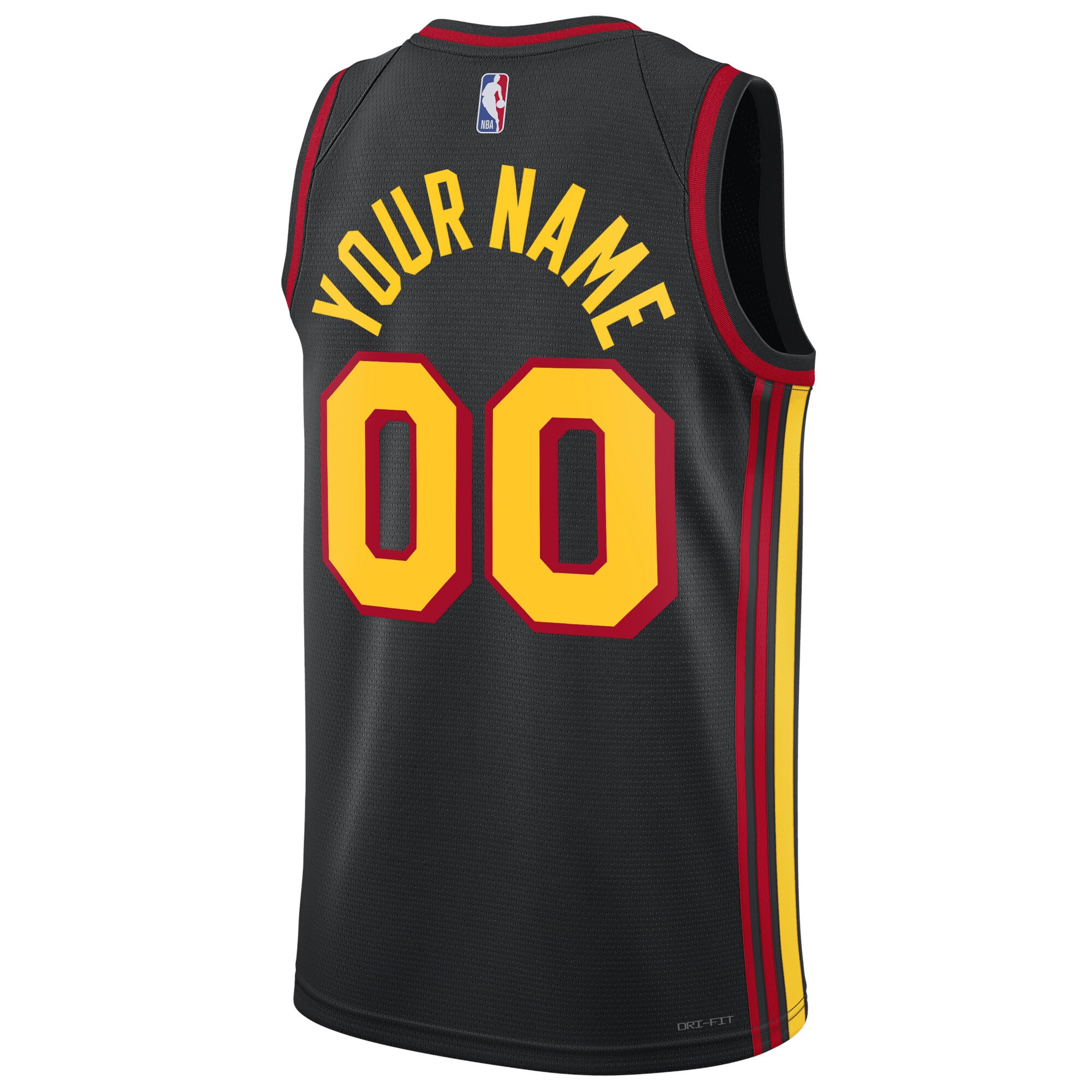 Atlanta Hawks Jordan Brand Unisex 2022\/23 Swingman Custom Jersey - Statement Edition - Black
