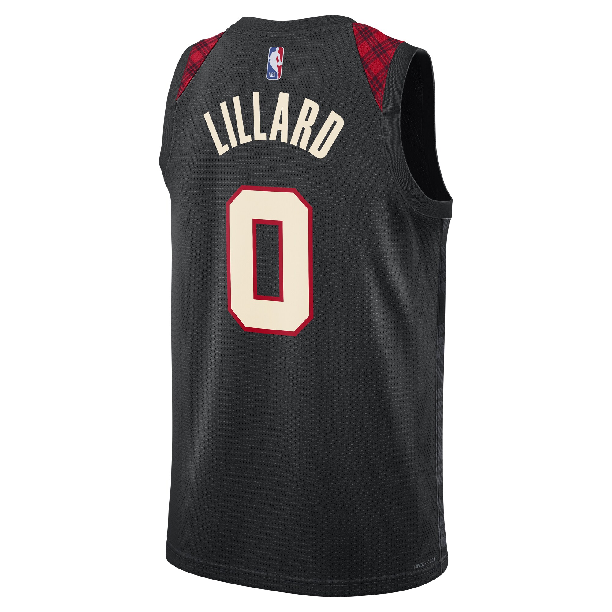 Damian Lillard Portland Trail Blazers  Unisex 2023\/24 Swingman Jersey - Black - City Edition