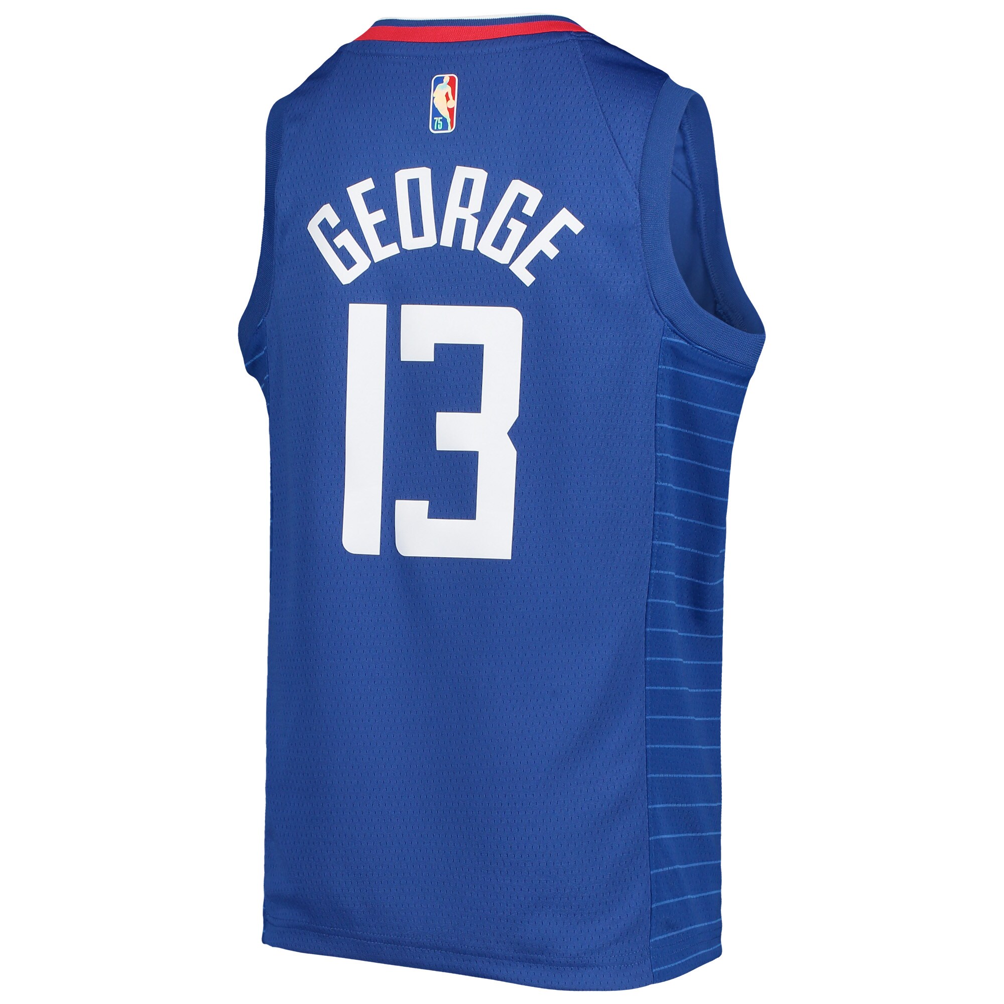 Paul George LA Clippers  Youth 2021\/22 Diamond Swingman Jersey - Icon Edition - Royal