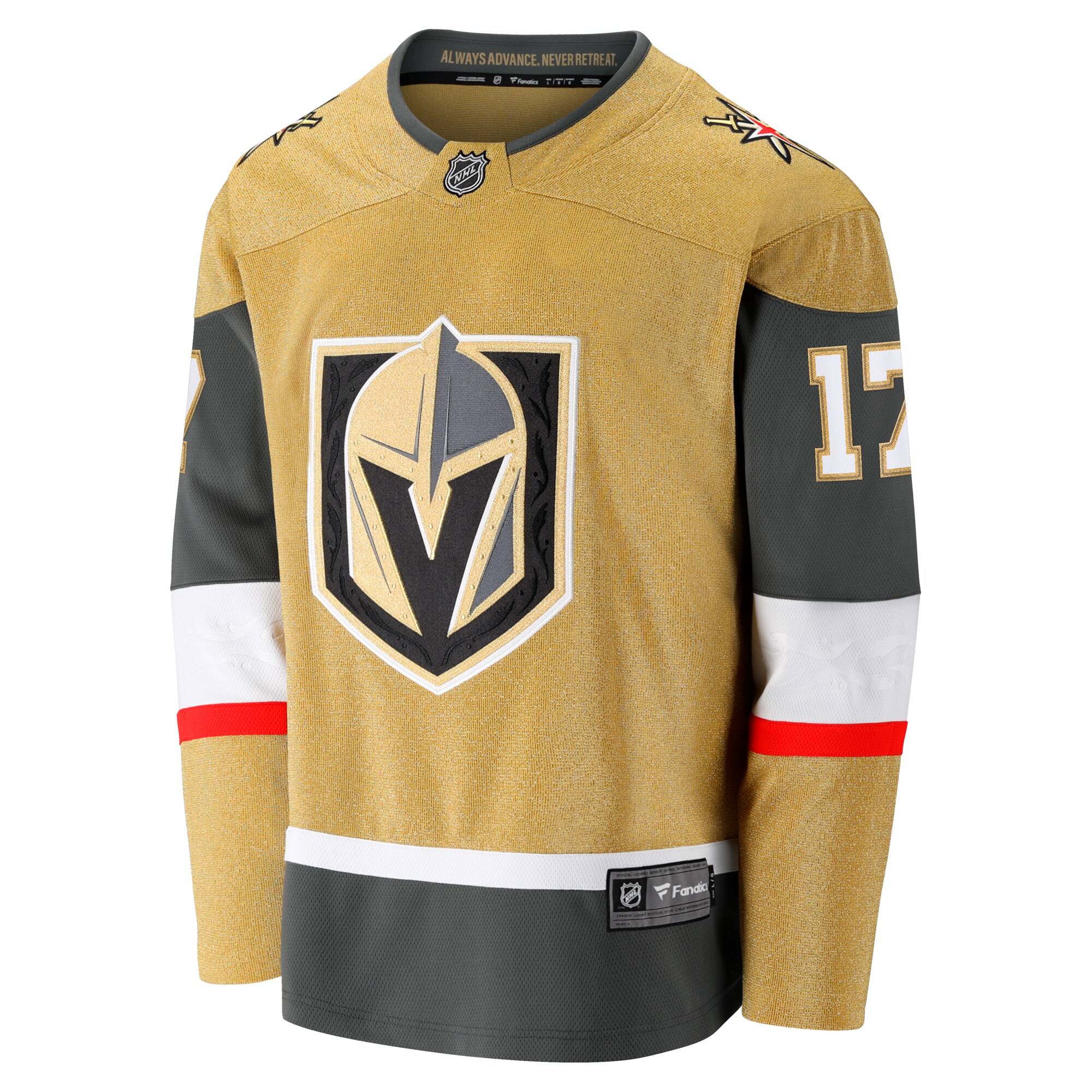 Ben Hutton Vegas Golden Knights Fanatics Home Premier Breakaway Player Jersey - Gold