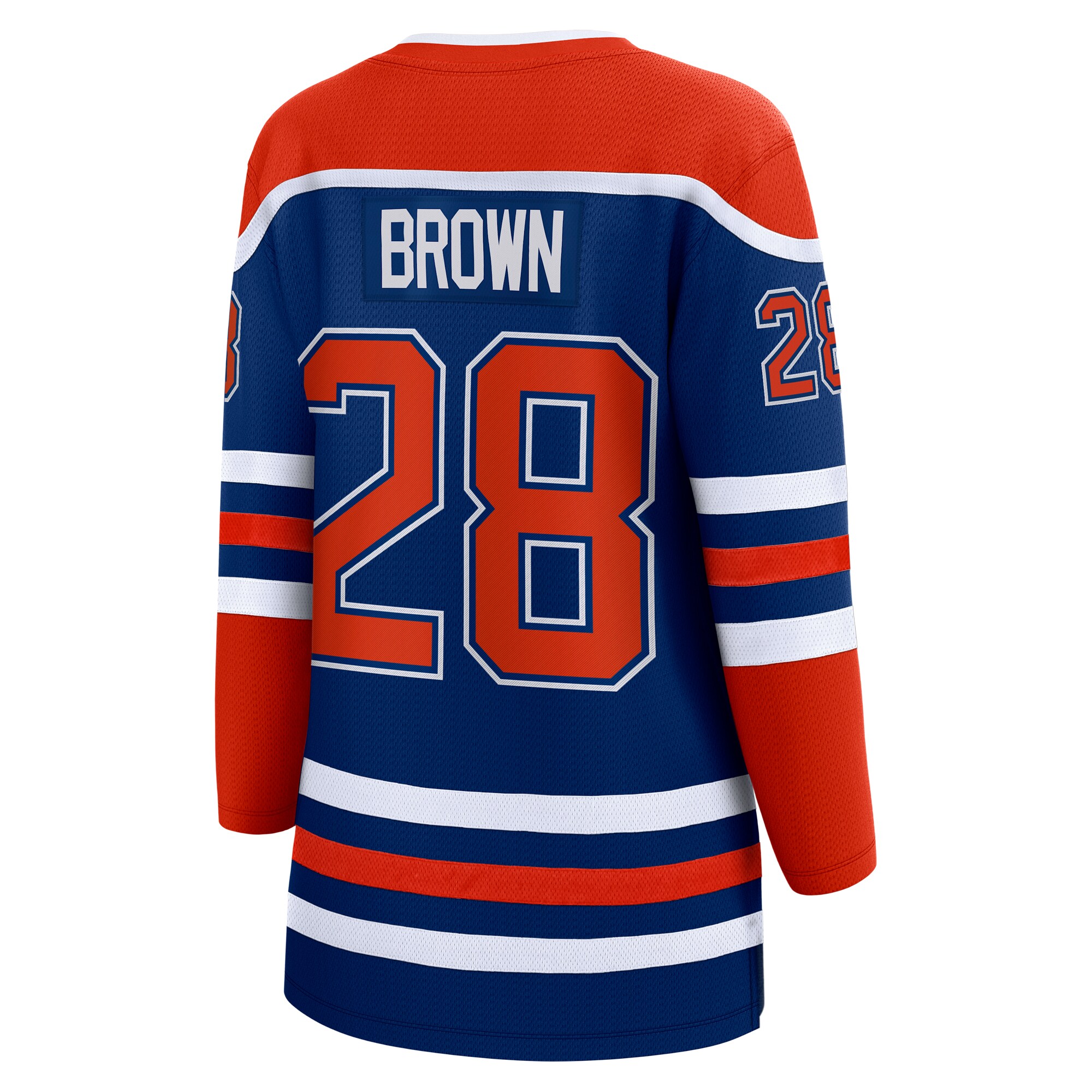 Connor Brown Edmonton Oilers Fanatics Women's Home Breakaway Player Jersey - Royal