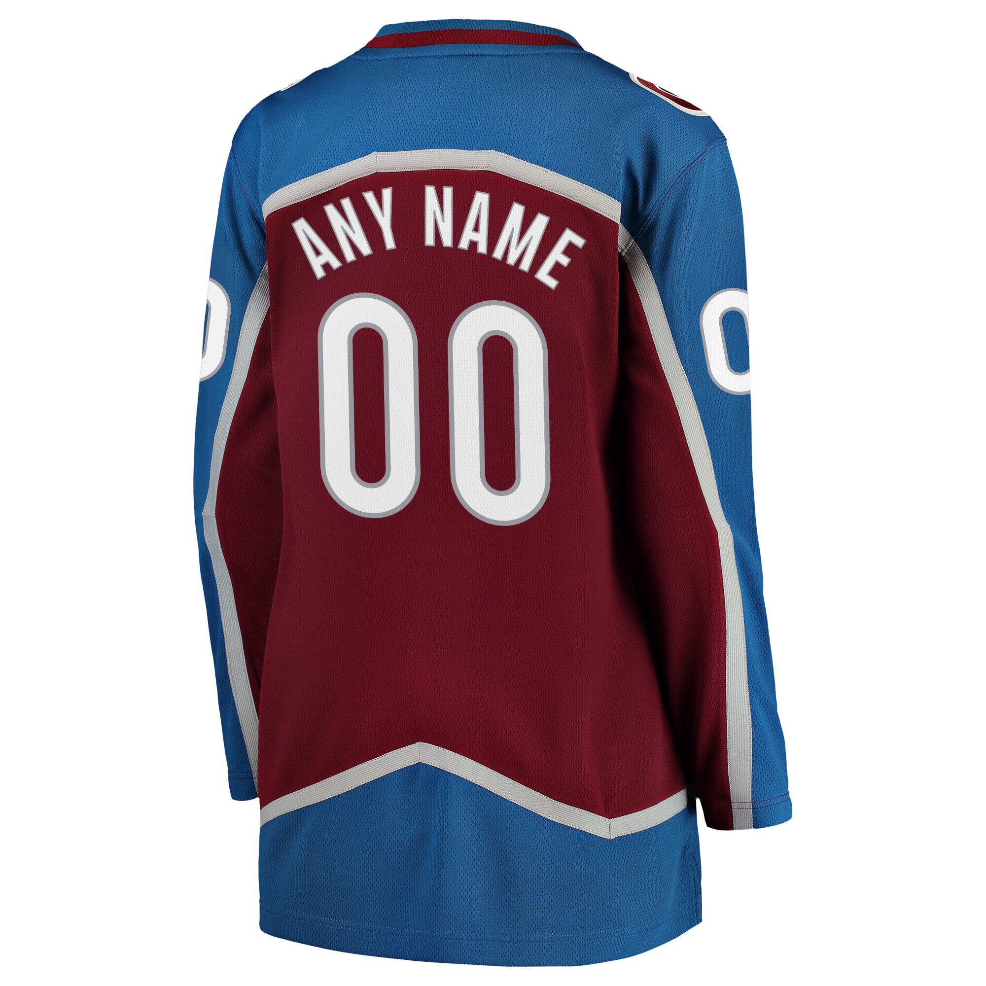 Colorado Avalanche Fanatics Women's Home Breakaway Custom Jersey - Maroon