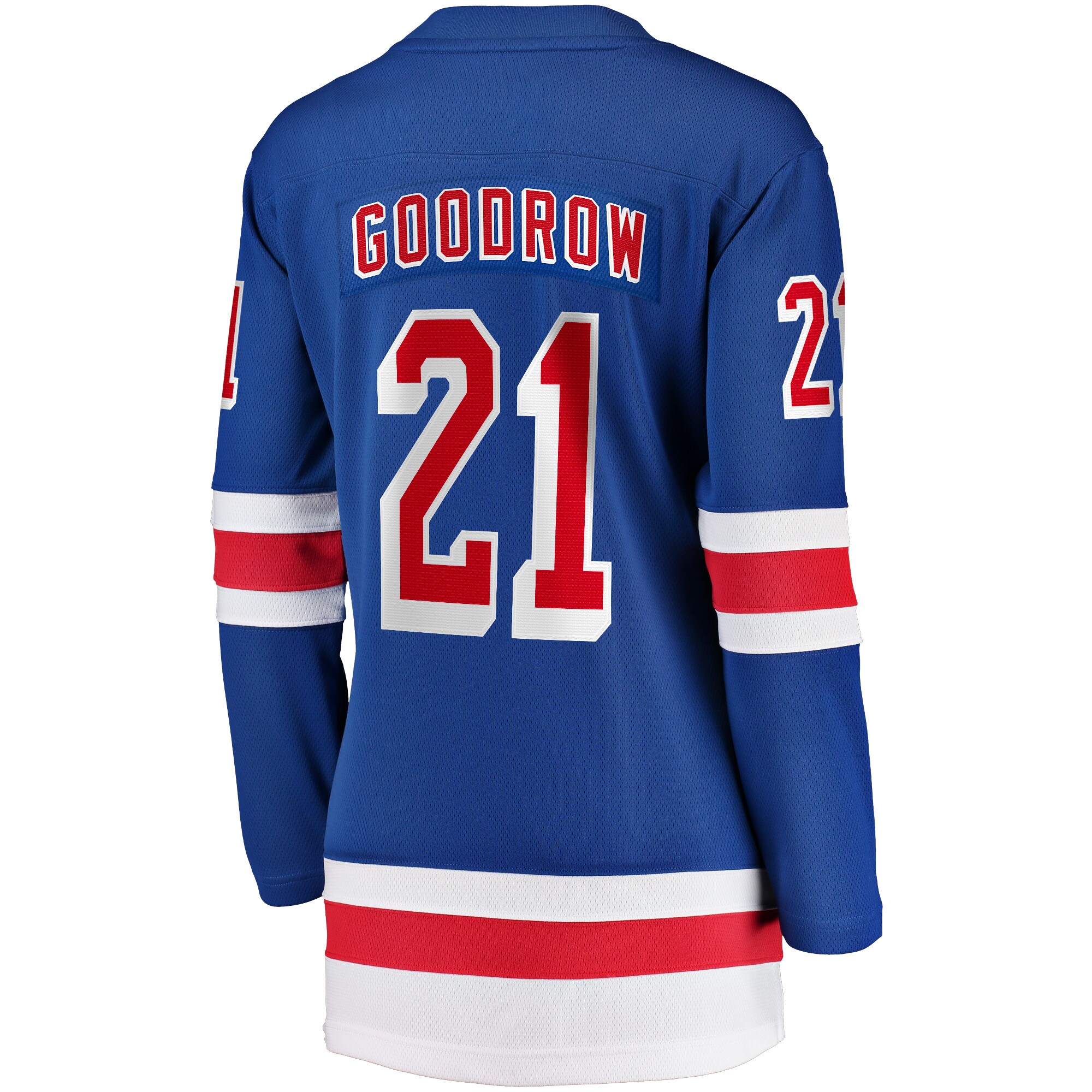 Barclay Goodrow New York Rangers Fanatics Women's Home Breakaway Player Jersey - Blue
