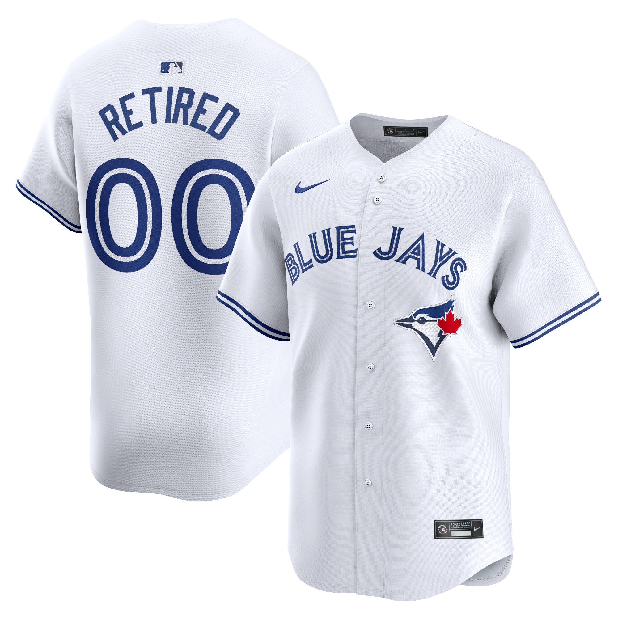Toronto Blue Jays  Home Limited Pick-A-Player Retired Roster Jersey - White