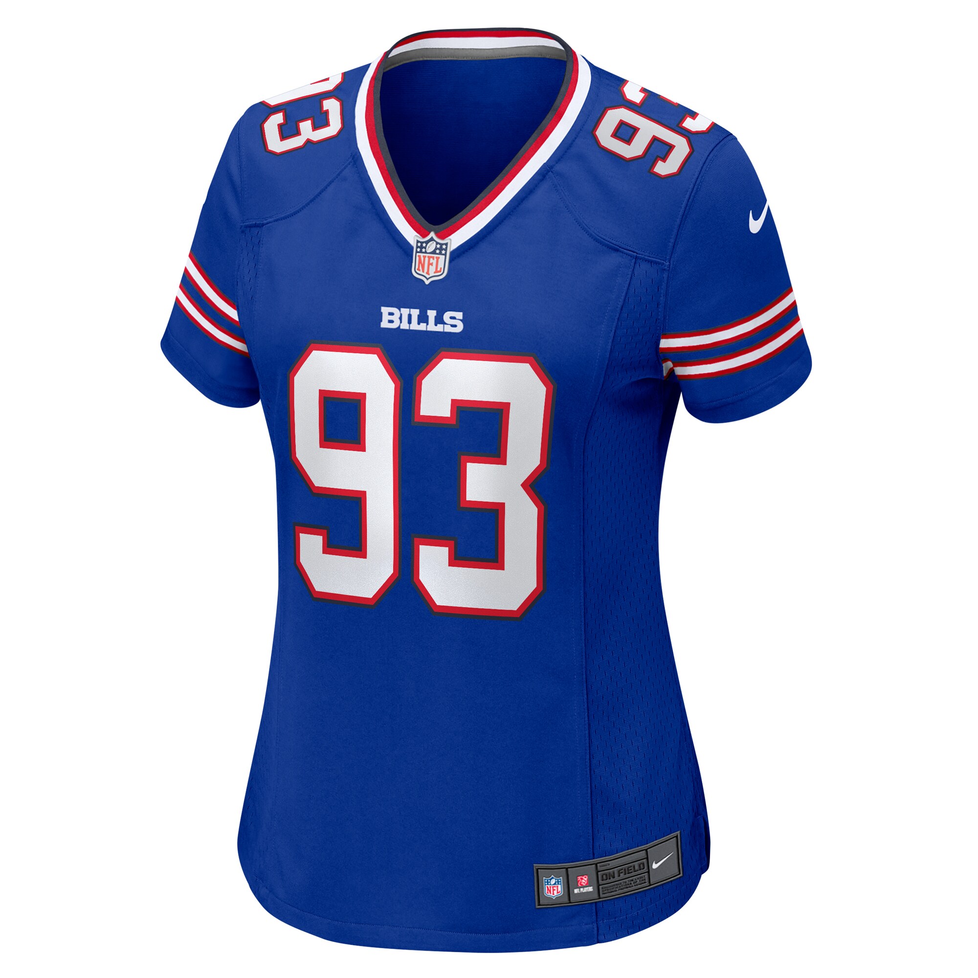 DeShawn Williams Buffalo Bills  Women's Team Game Jersey -  Royal