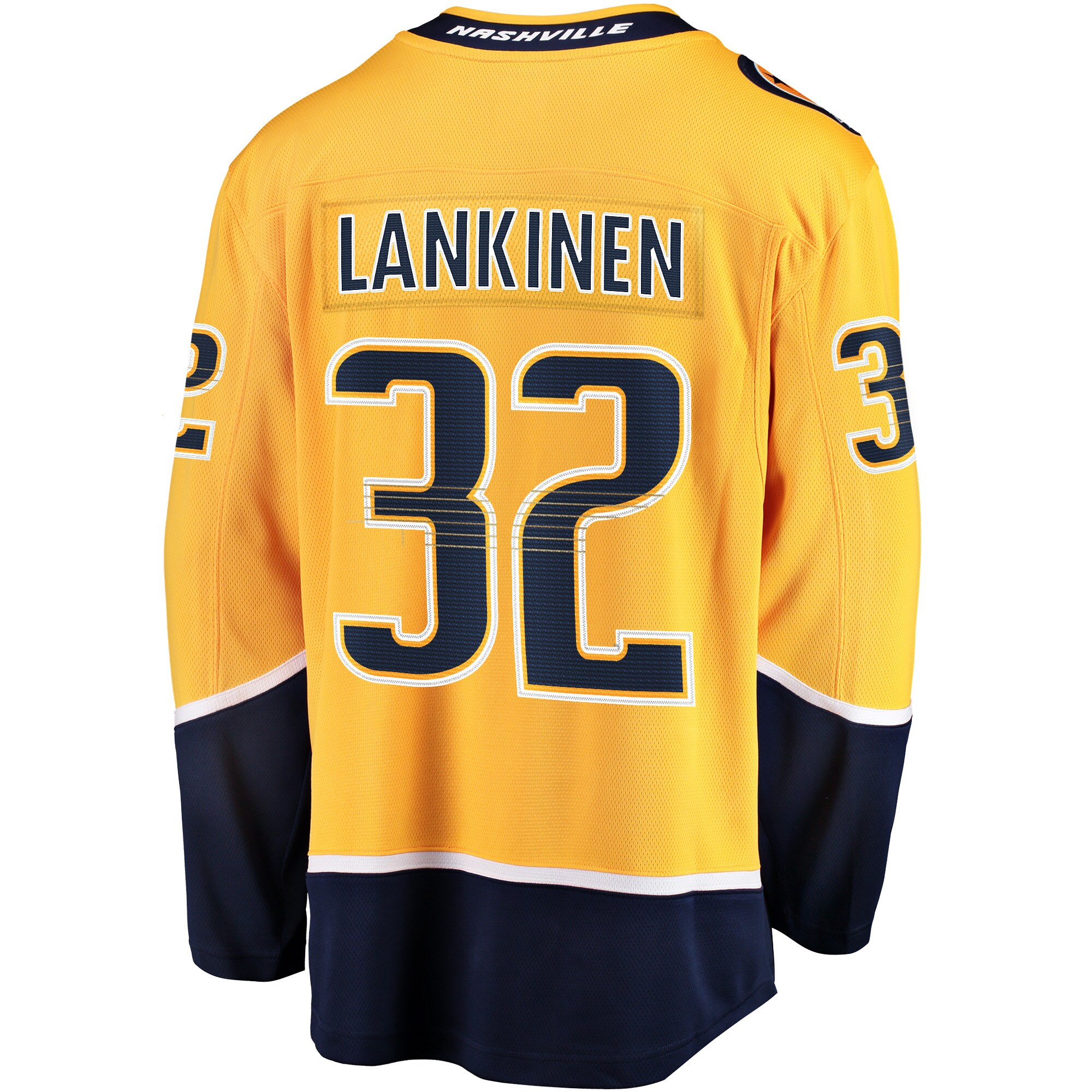 Kevin Lankinen Nashville Predators Fanatics Home Breakaway Player Jersey - Gold