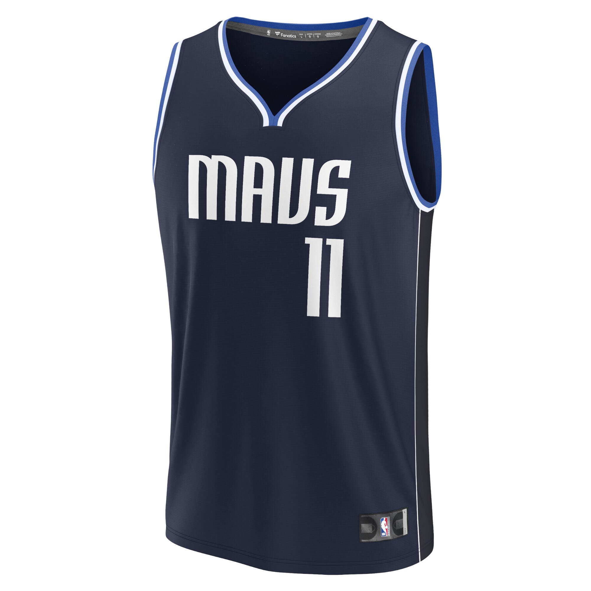 Tim Hardaway Jr. Dallas Mavericks Fanatics Fast Break Replica Player Jersey - Statement Edition - Navy