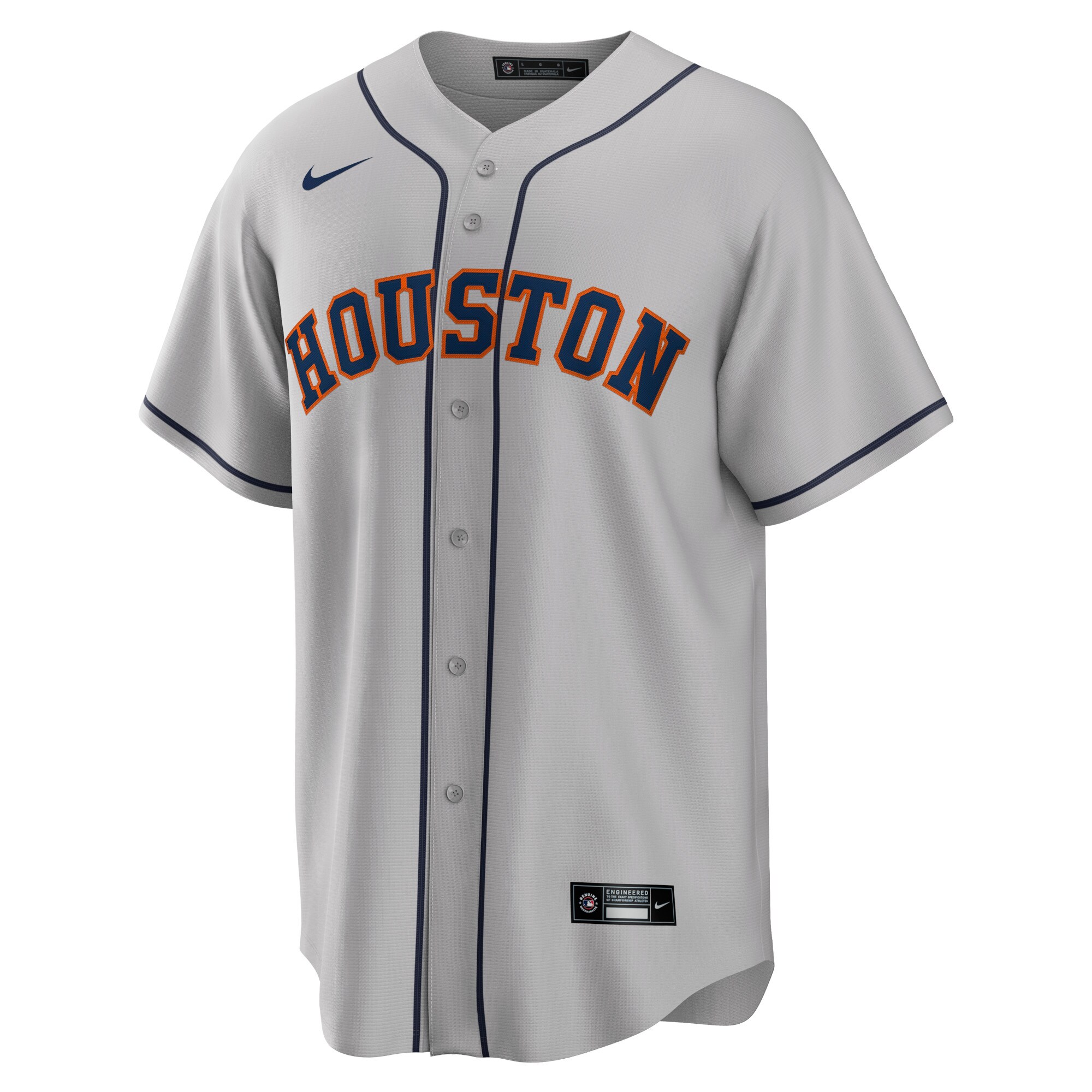 Yordan \u00c3\u0081lvarez Houston Astros  Road Replica Player Jersey - Gray