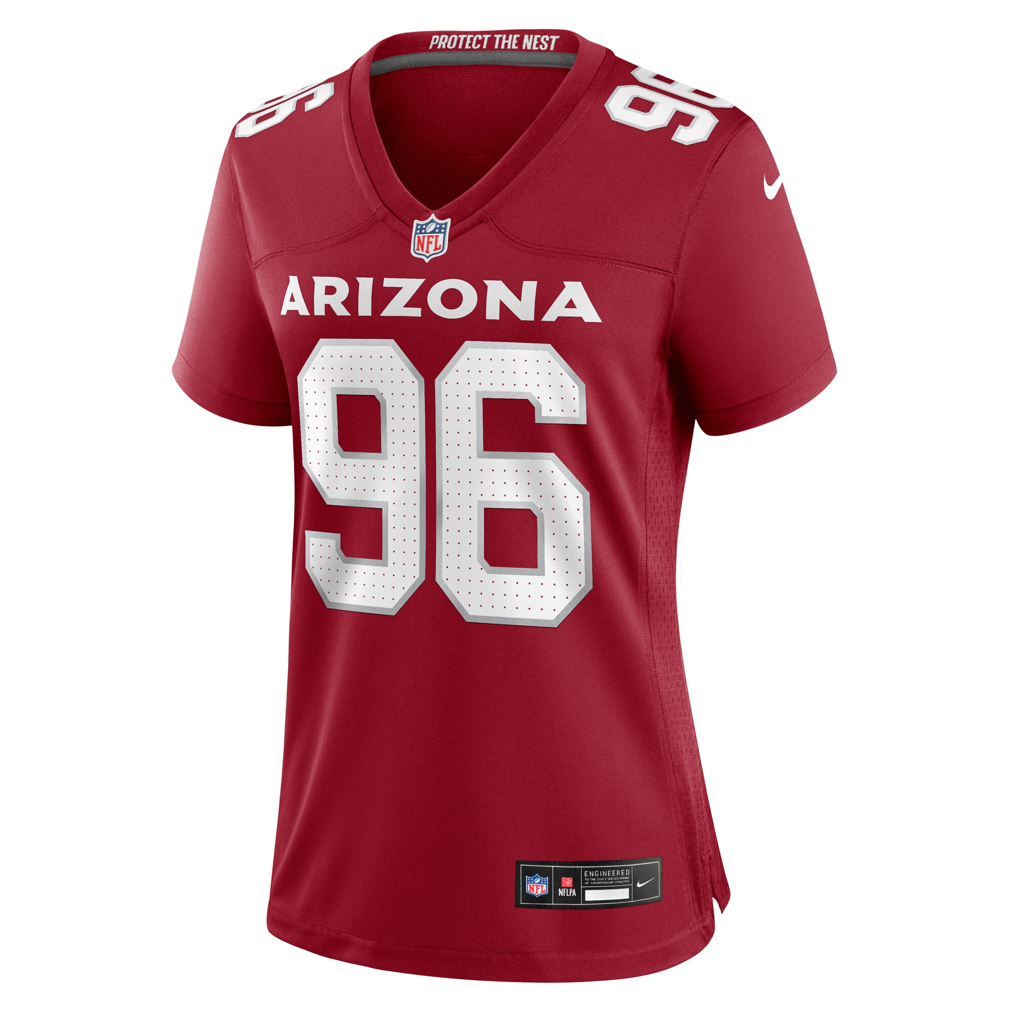 Eric Banks Arizona Cardinals  Women's  Game Jersey -  Cardinal