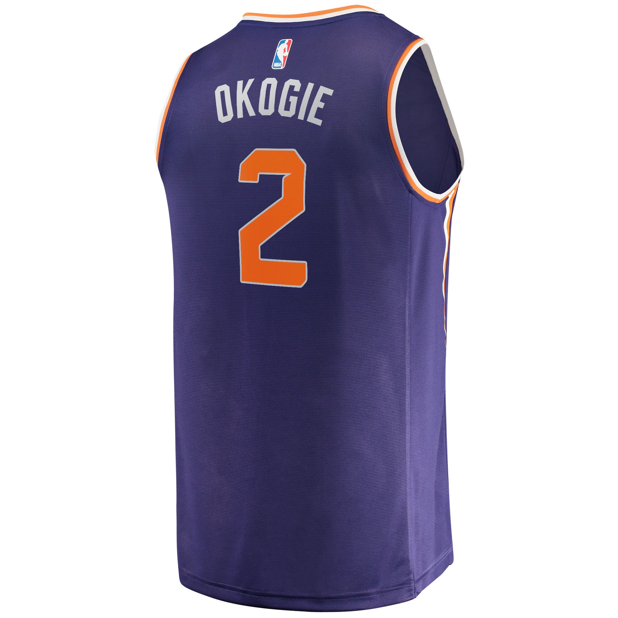 Josh Okogie Phoenix Suns Fanatics Fast Break Replica Jersey - Icon Edition - Purple