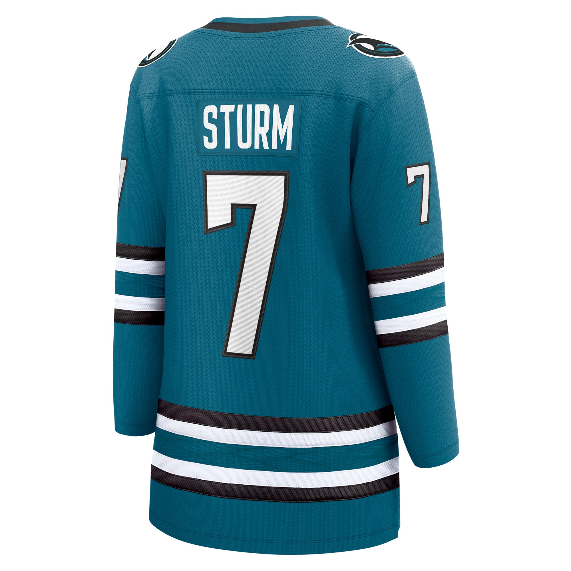 Nico Sturm San Jose Sharks Fanatics Women's Home Breakaway Player Jersey - Teal